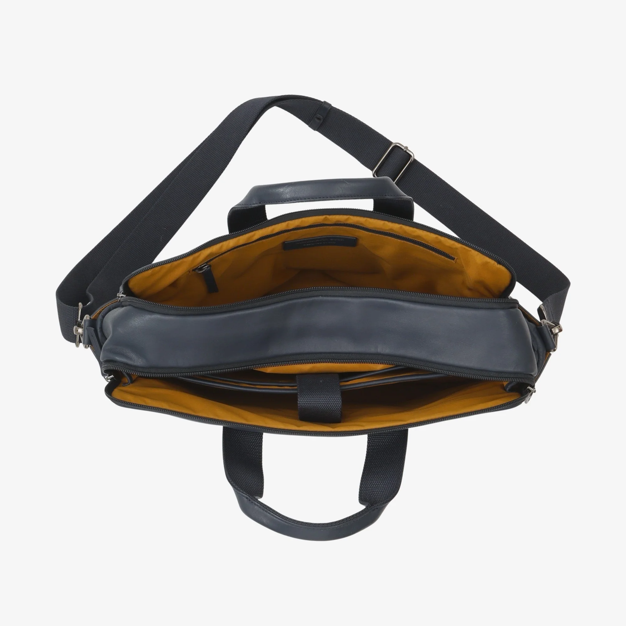 Leather Medium Briefcase - Image 3