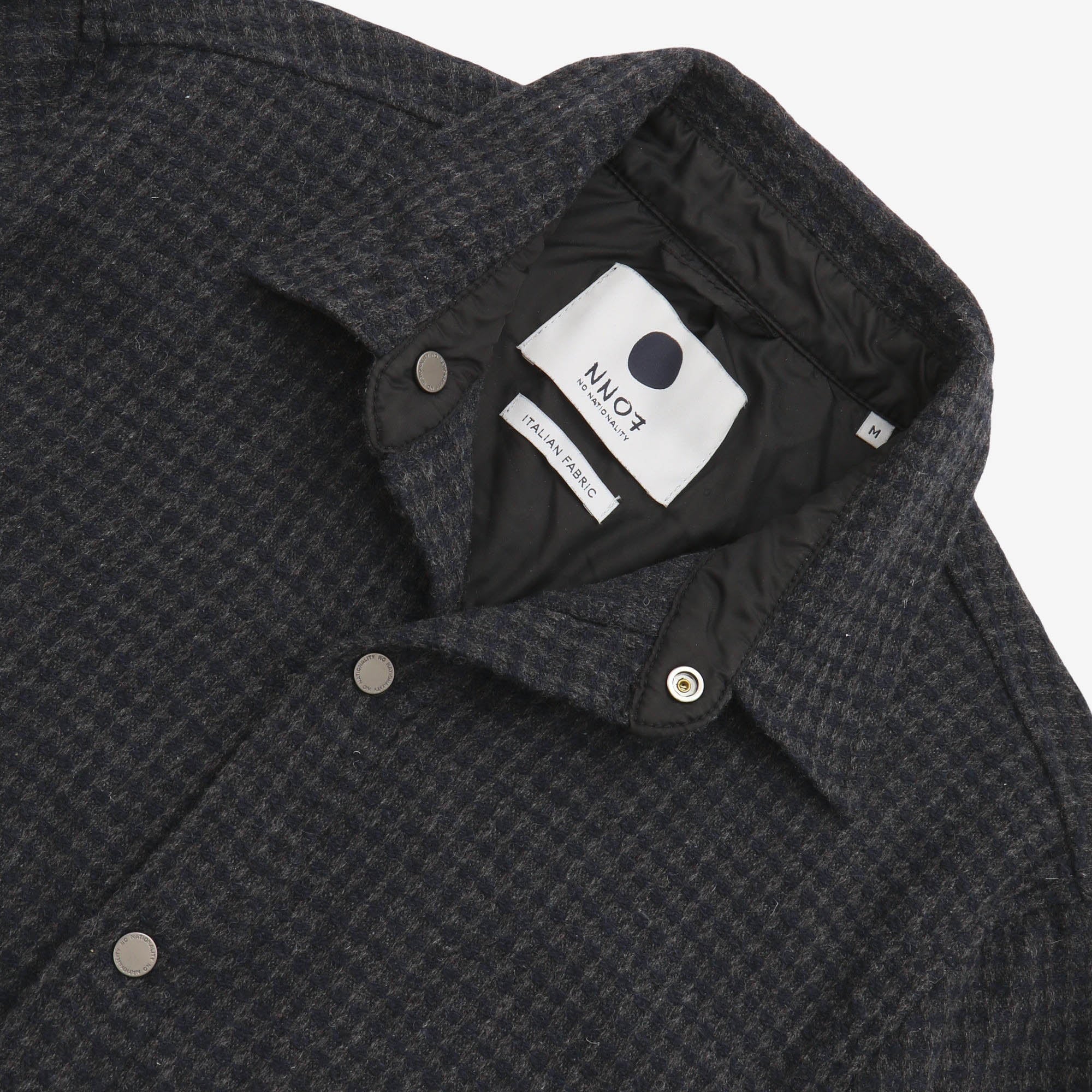 Lerik Houndstooth Jacquard Overshirt - Image 3