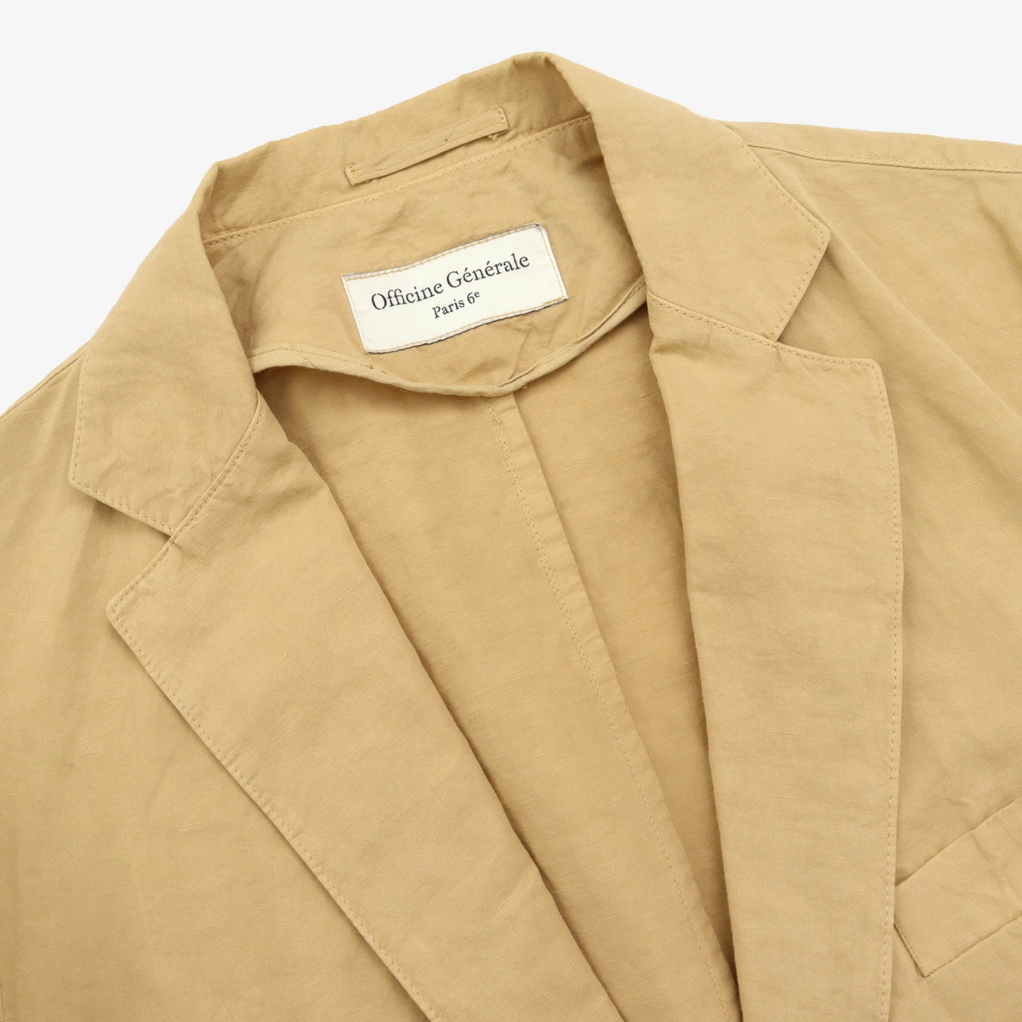 Linen Blend Blazer - Image 3