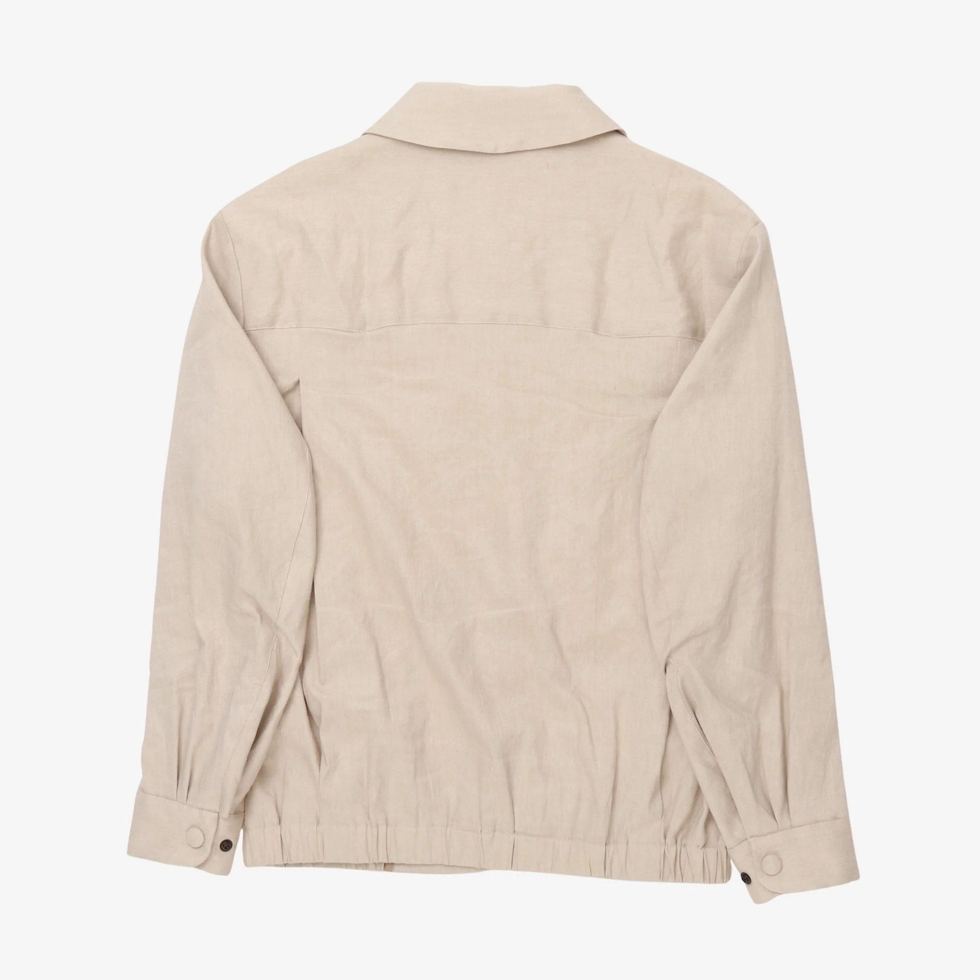 Linen Blend CPO Jacket - Image 2
