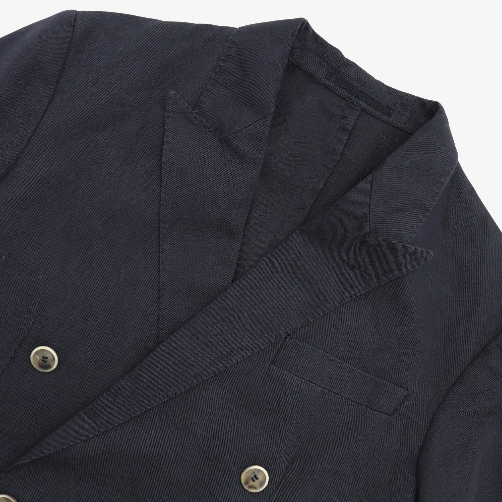 Linen Blend DB Blazer - Image 3