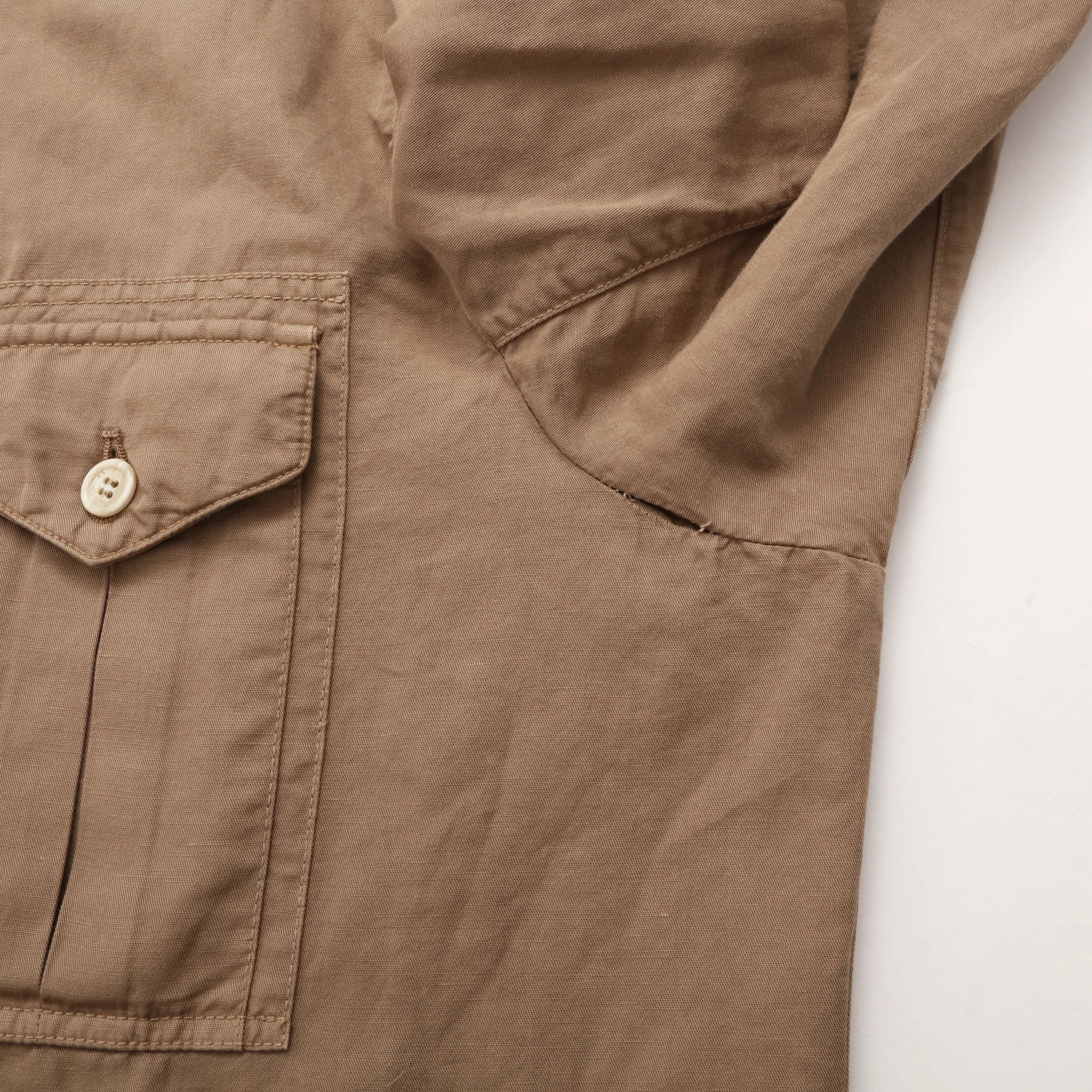 Linen Blend Overshirt - Image 6