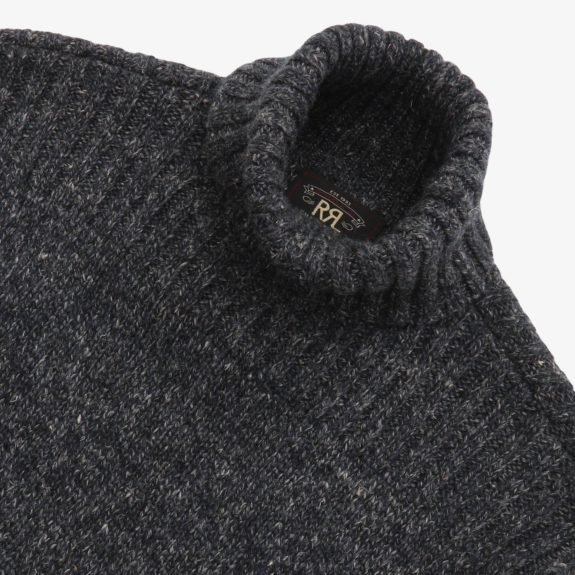 Linen Blend Rollneck Sweater - Image 3