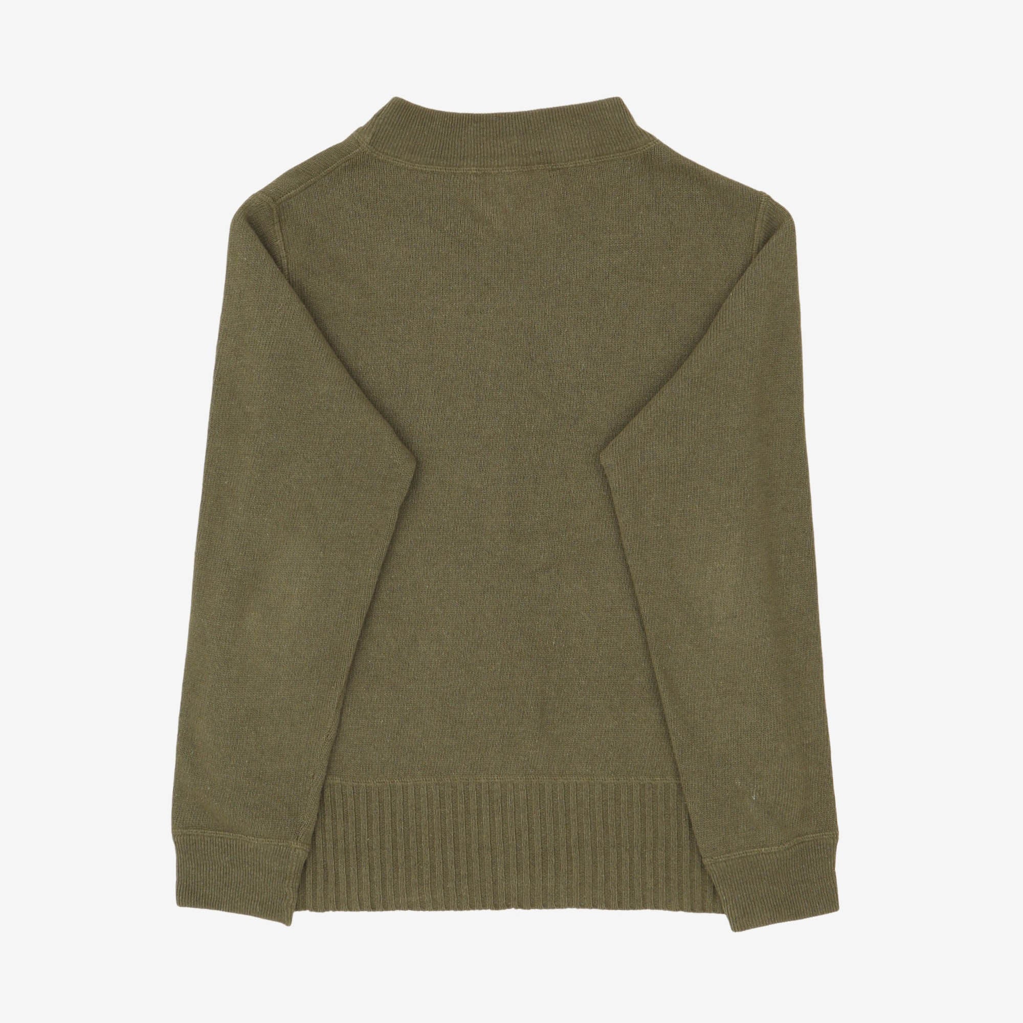 Linen Blend Wide Neck Sweater - Image 2