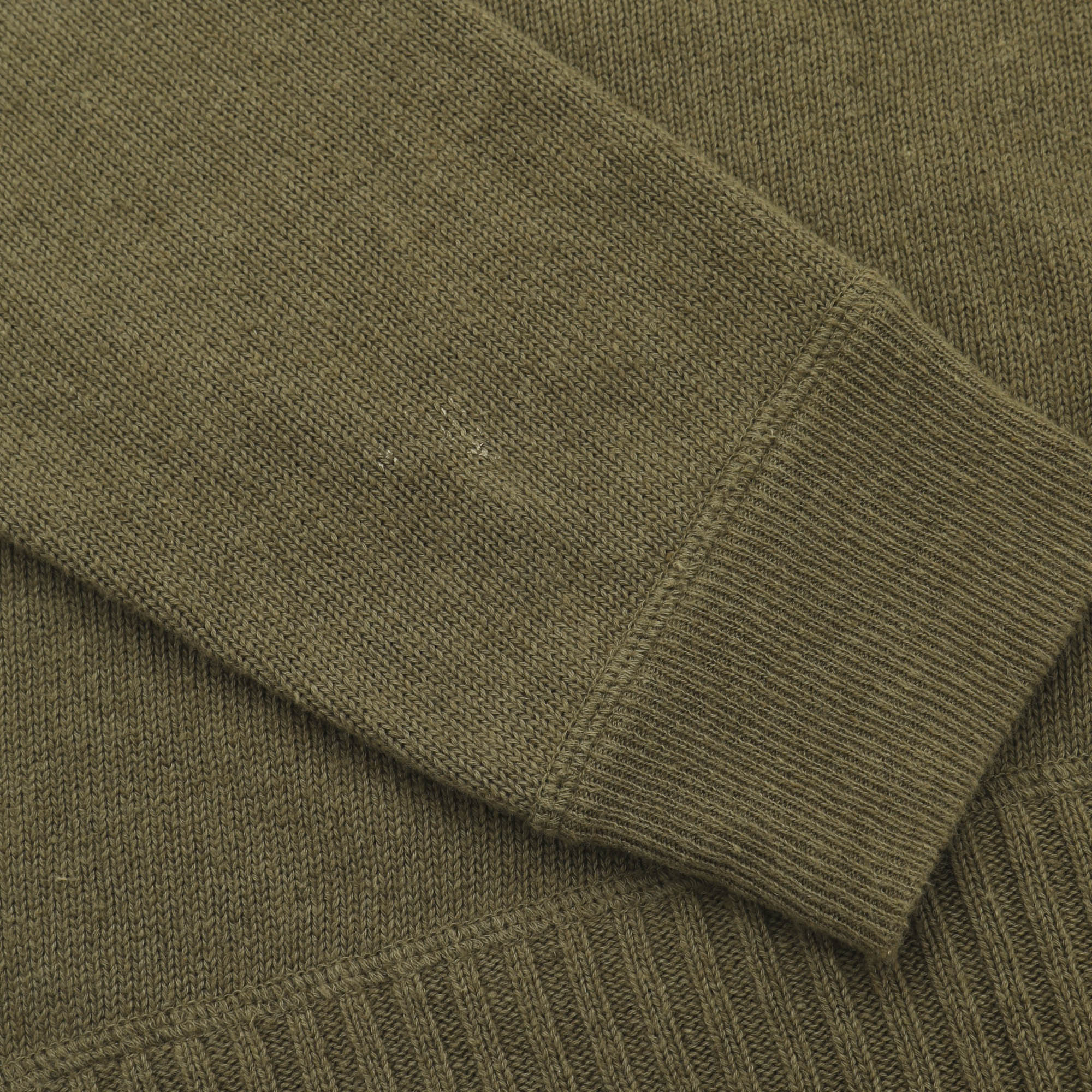 Linen Blend Wide Neck Sweater - Image 4