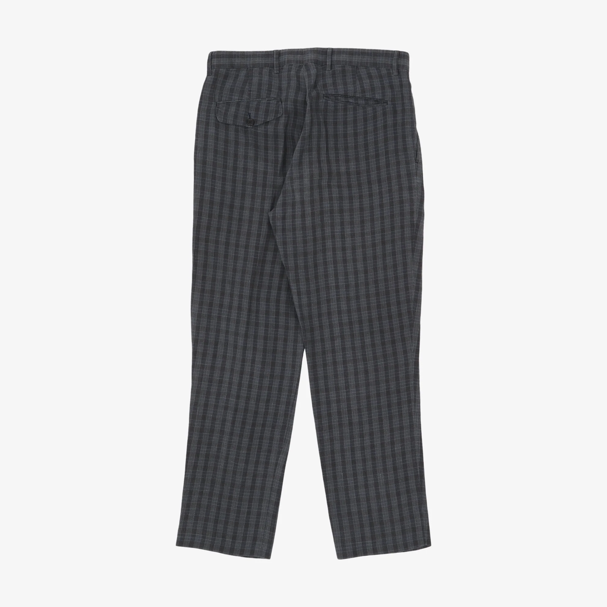 Linen Check Antibes Suit - Image 6