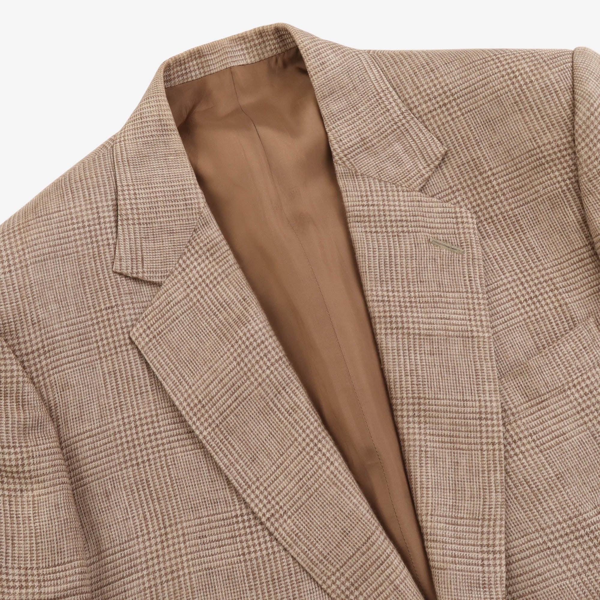 Savile Row Linen Check Blazer - Image 3