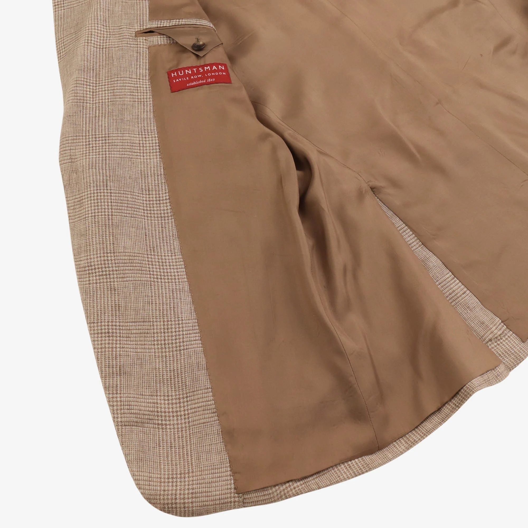 Savile Row Linen Check Blazer - Image 4