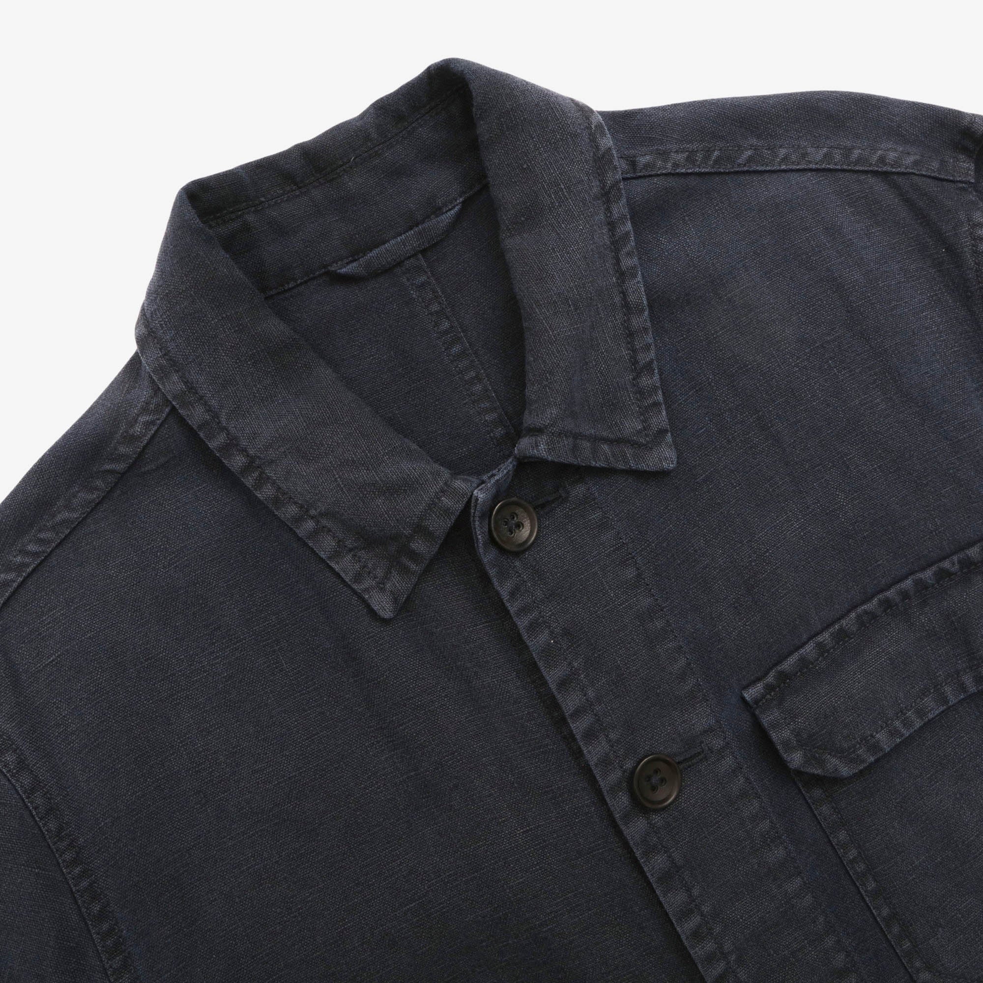 Linen Chore Jacket - Image 3