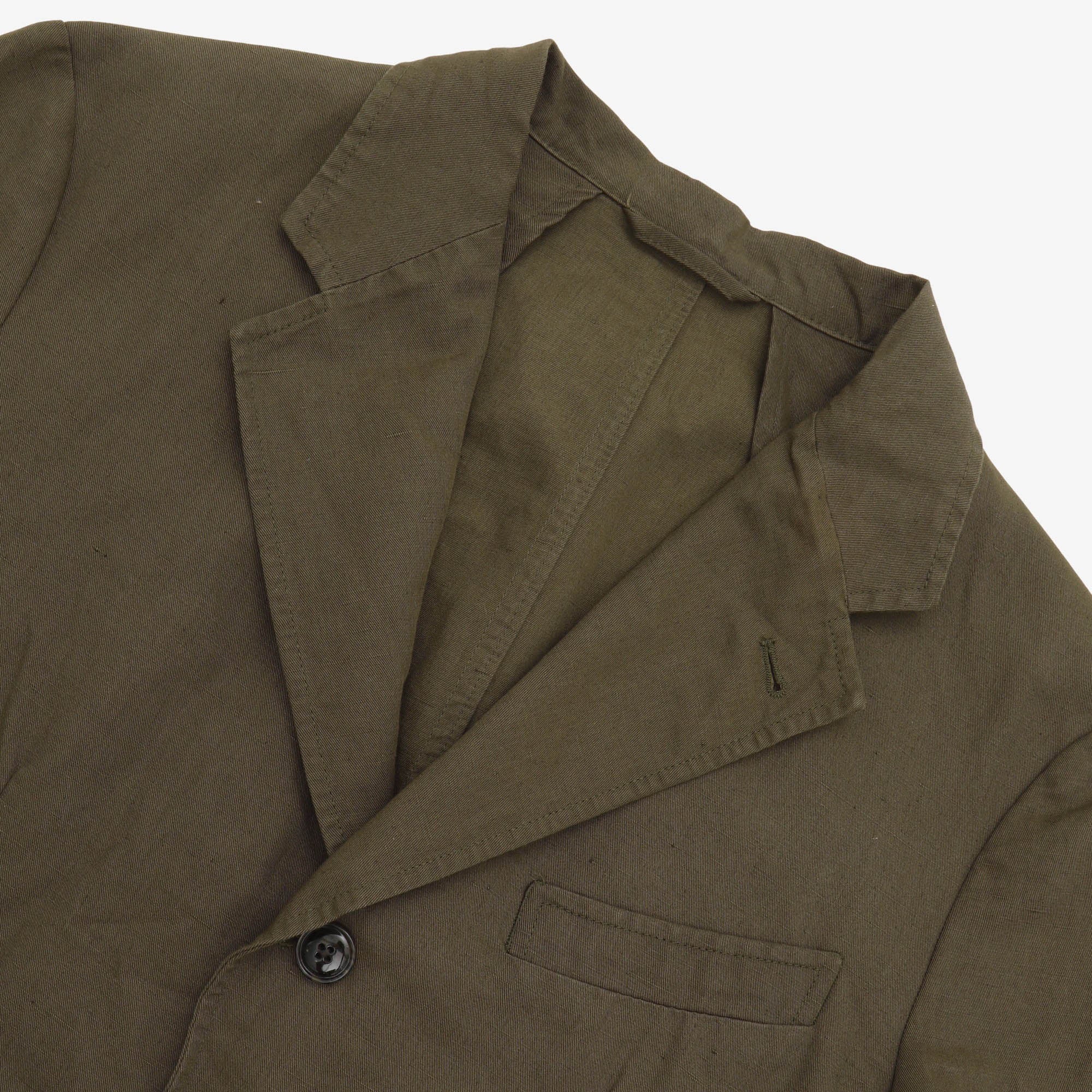 Linen Cotton Kennedy Jacket - Image 3
