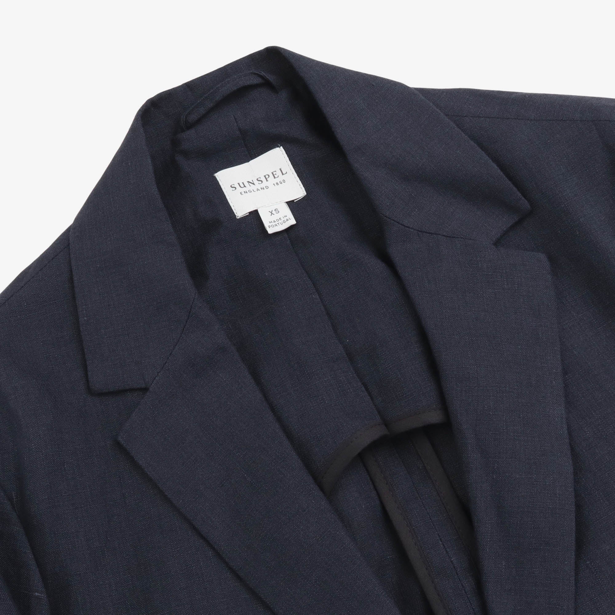 Linen Unstructured Blazer - Image 3