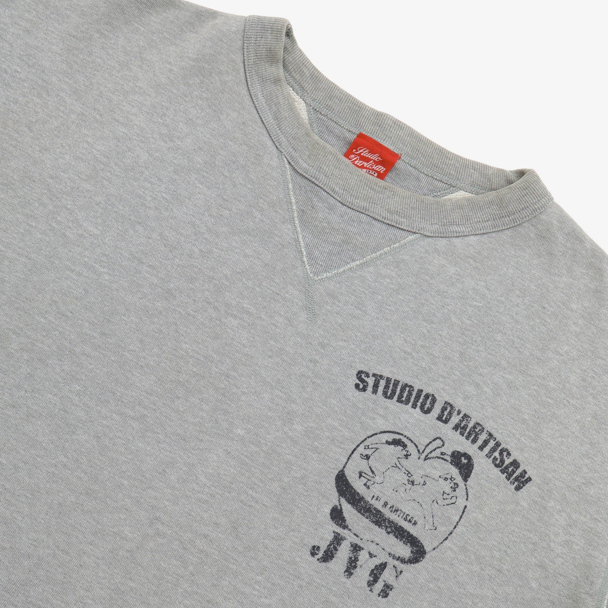 Loopwheel Graphic Sweatshirt - Image 3