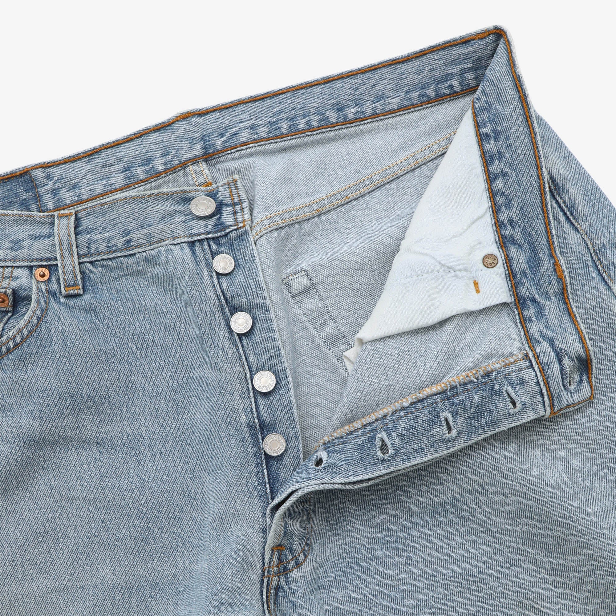 Vintage 501 Denim USA (36W X 28L) - Image 3