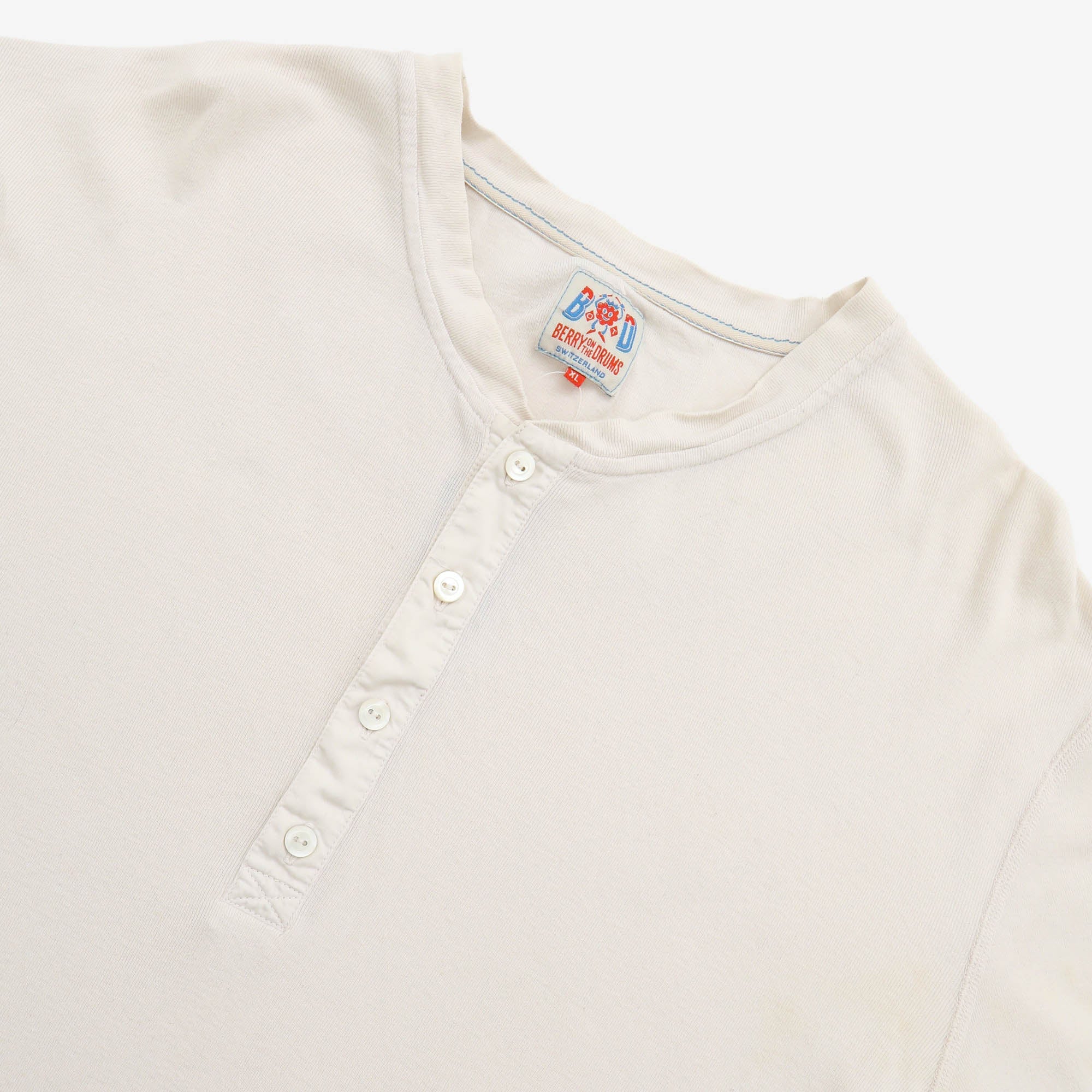 LS Loopwheel Henley - Image 3