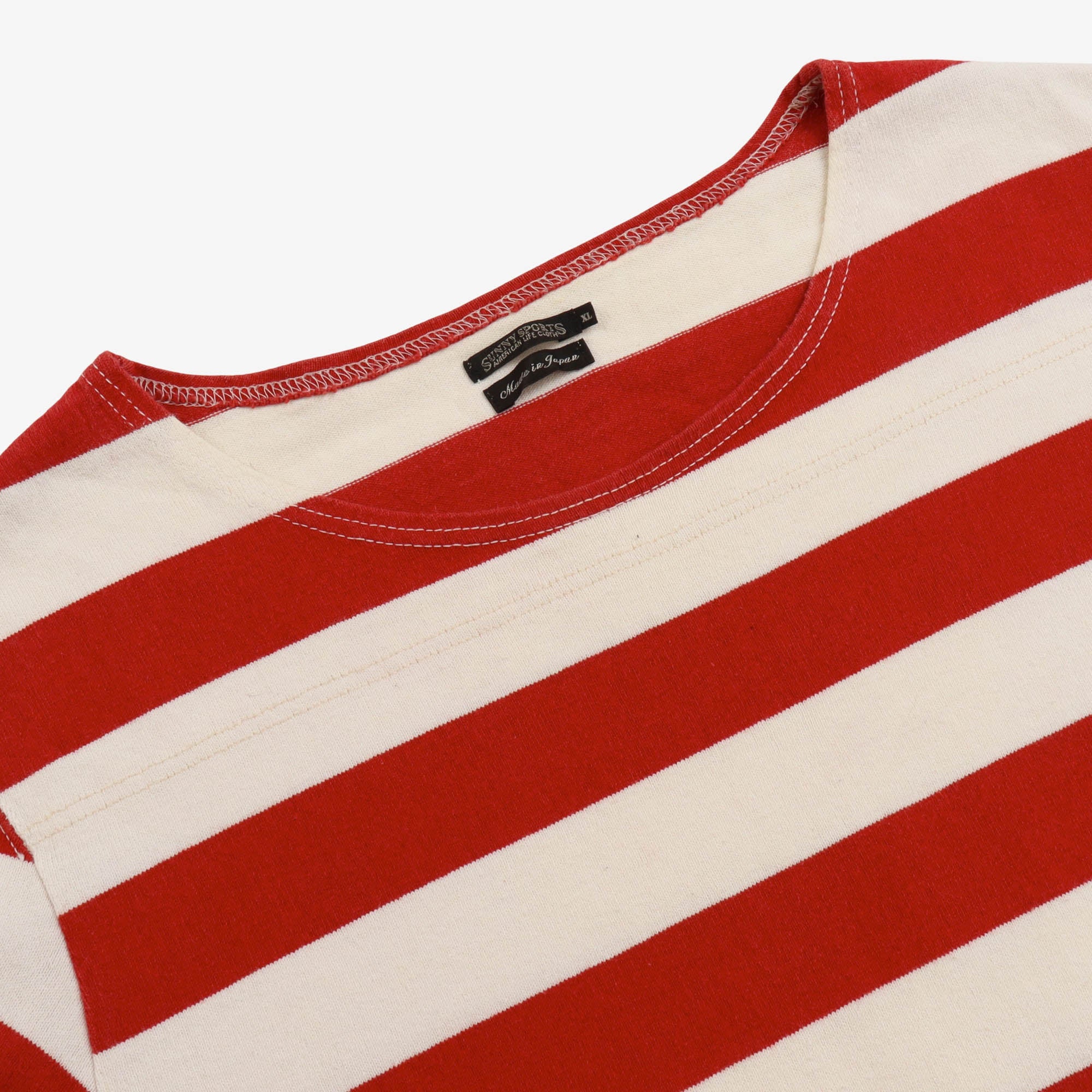 LS Stripe Crewneck Tee - Image 4