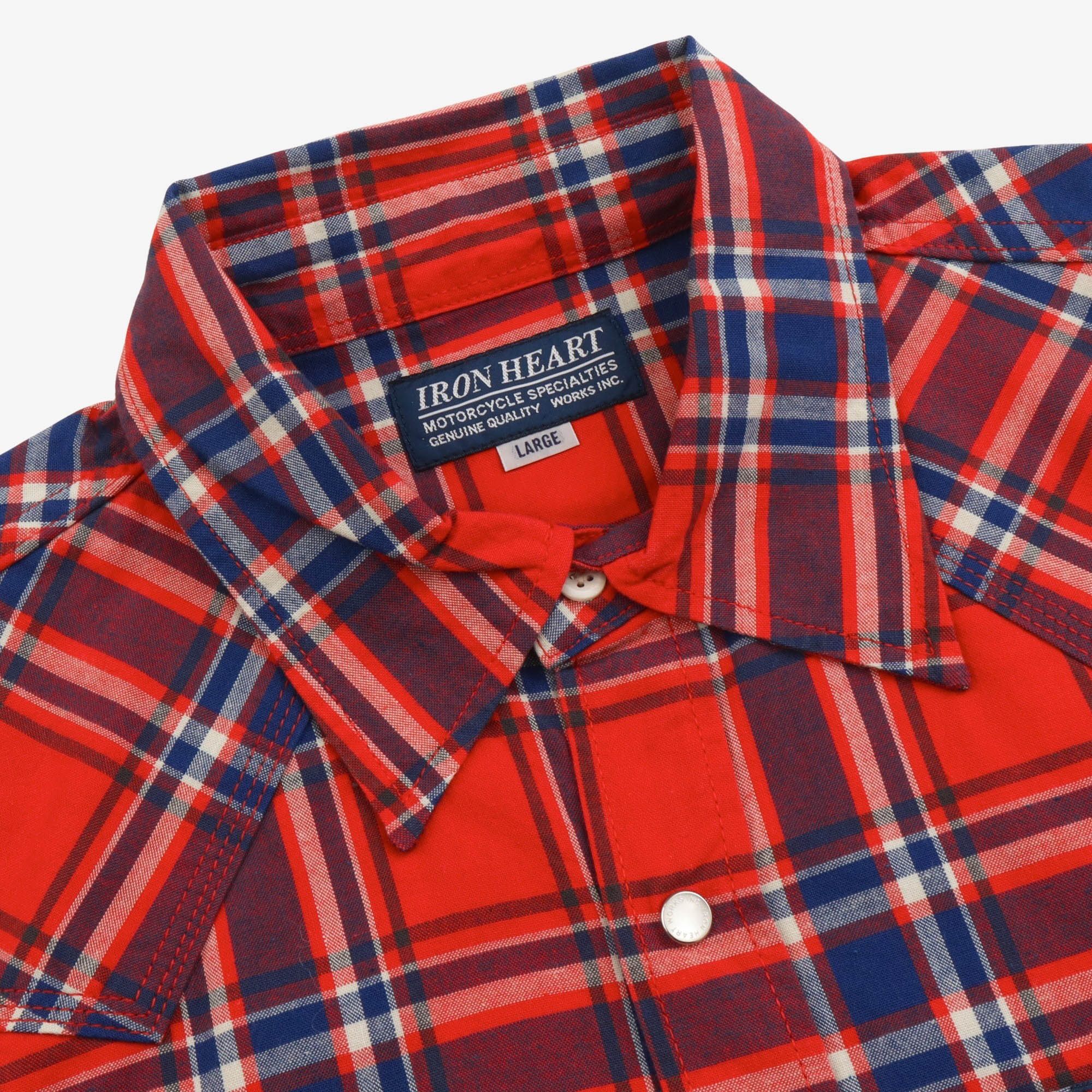 Madras Check Western Shirt - Image 3