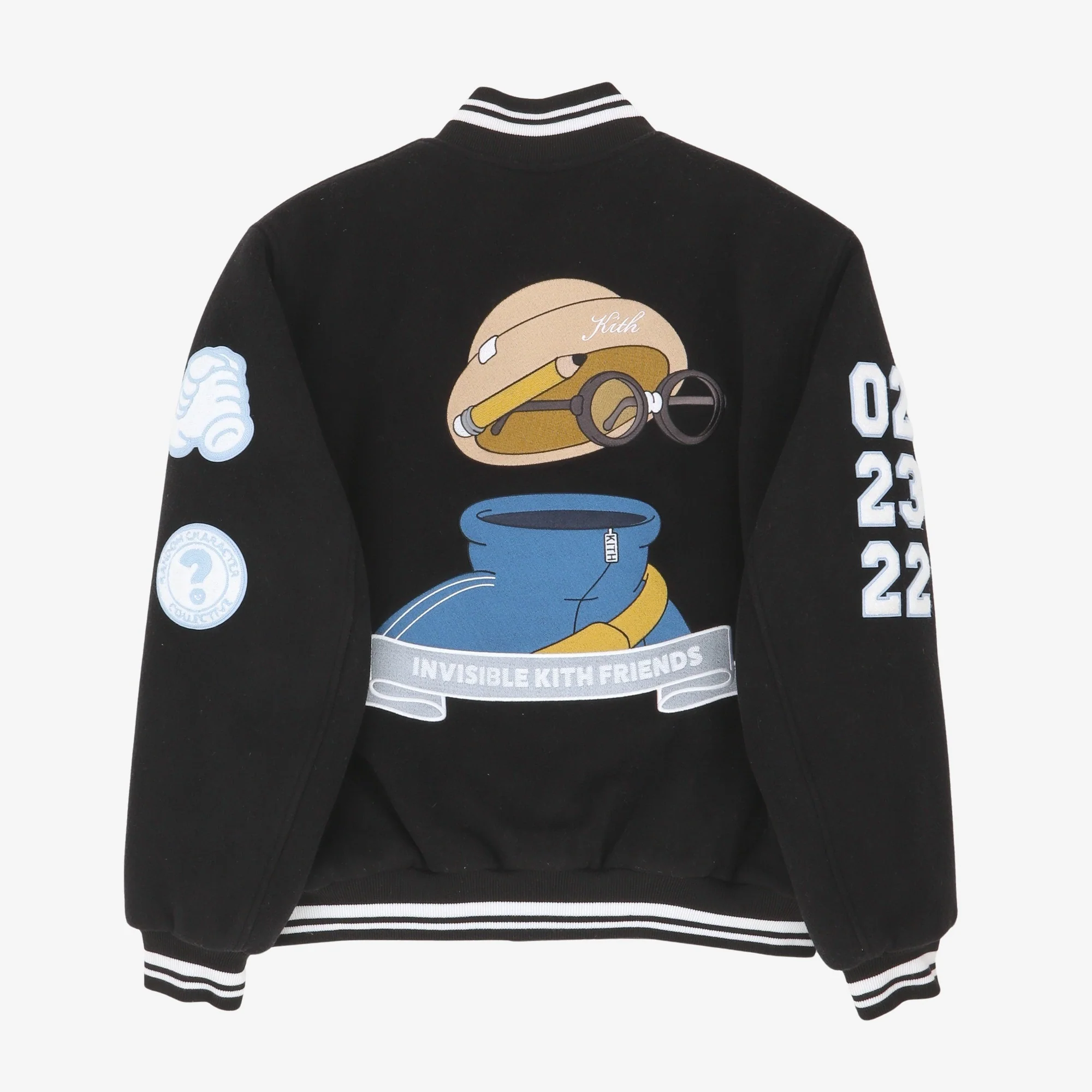 Invisible Friends Varsity Jacket - Image 2