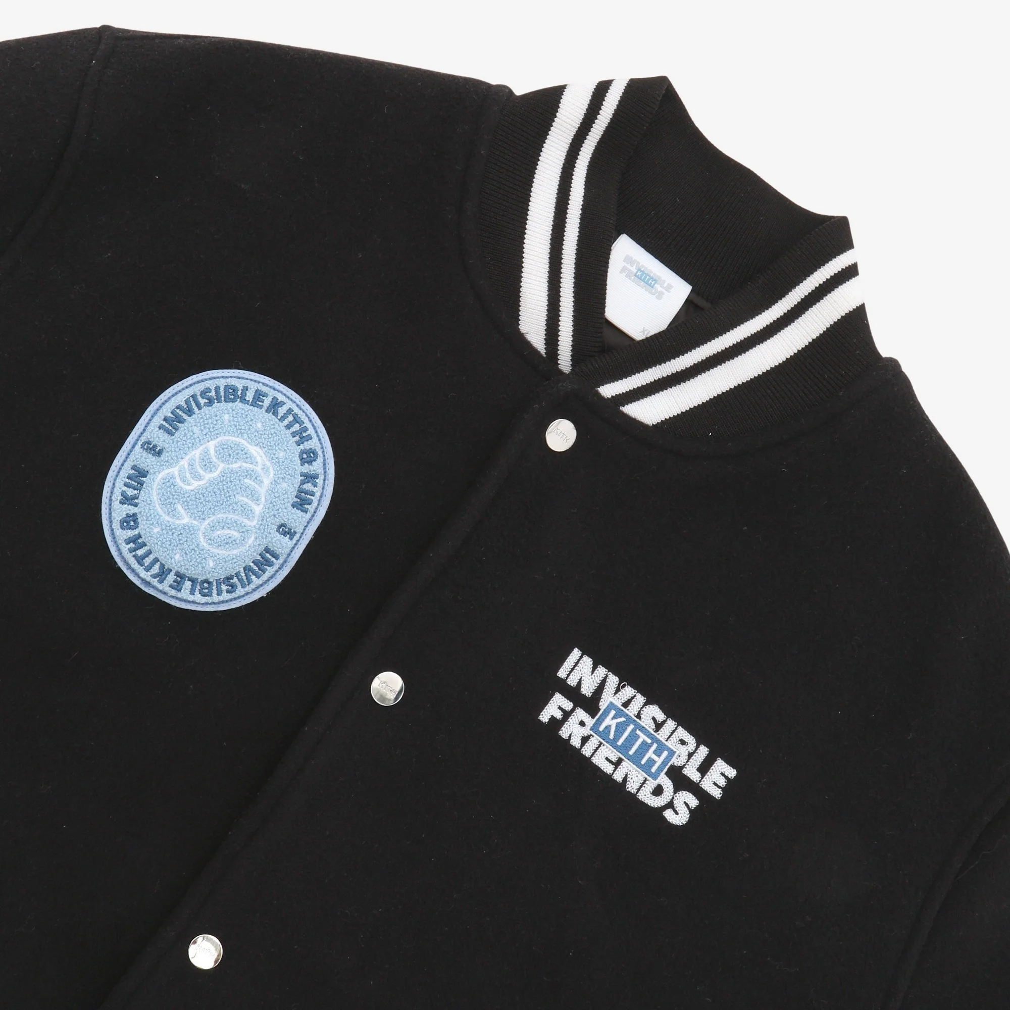 Invisible Friends Varsity Jacket - Image 3