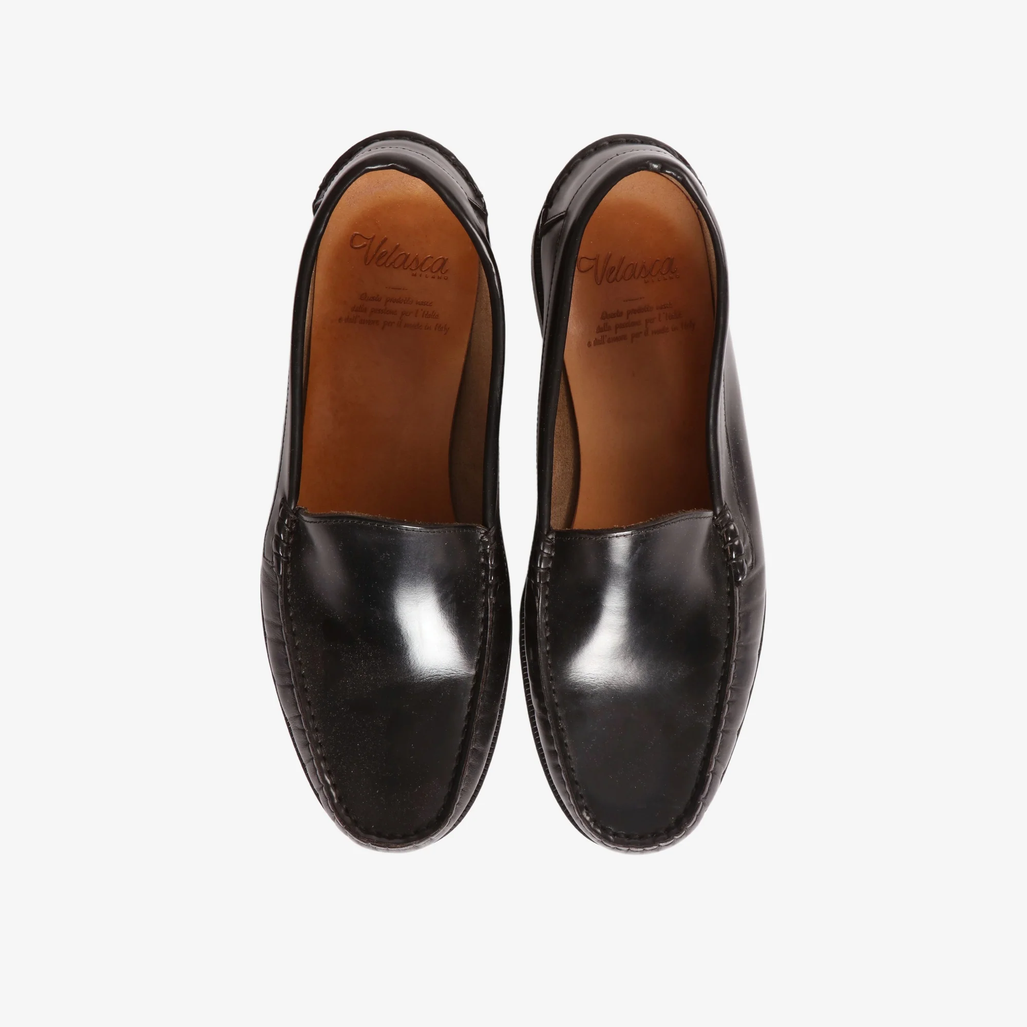Meder Abraded Leather Loafers - Image 5