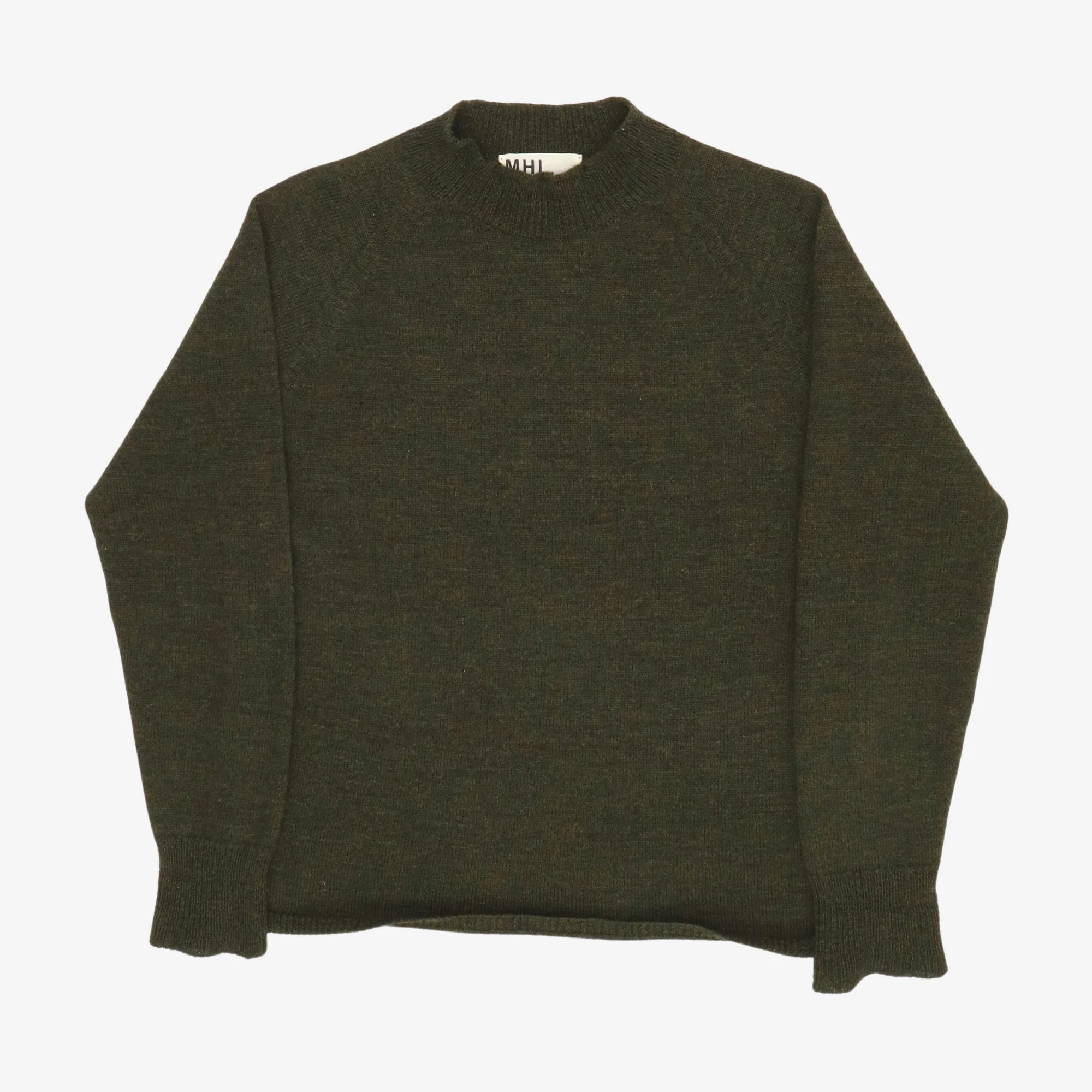 Merino Mock Neck Sweater