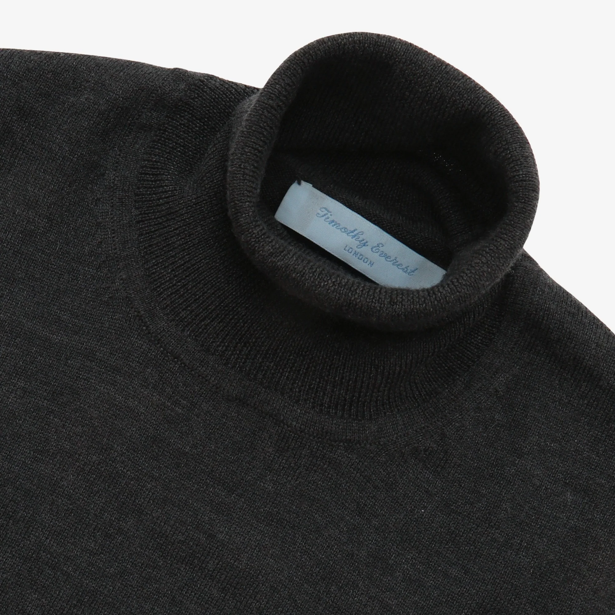 Merino Wool Roll Neck Sweater (Fits Small) - Image 3