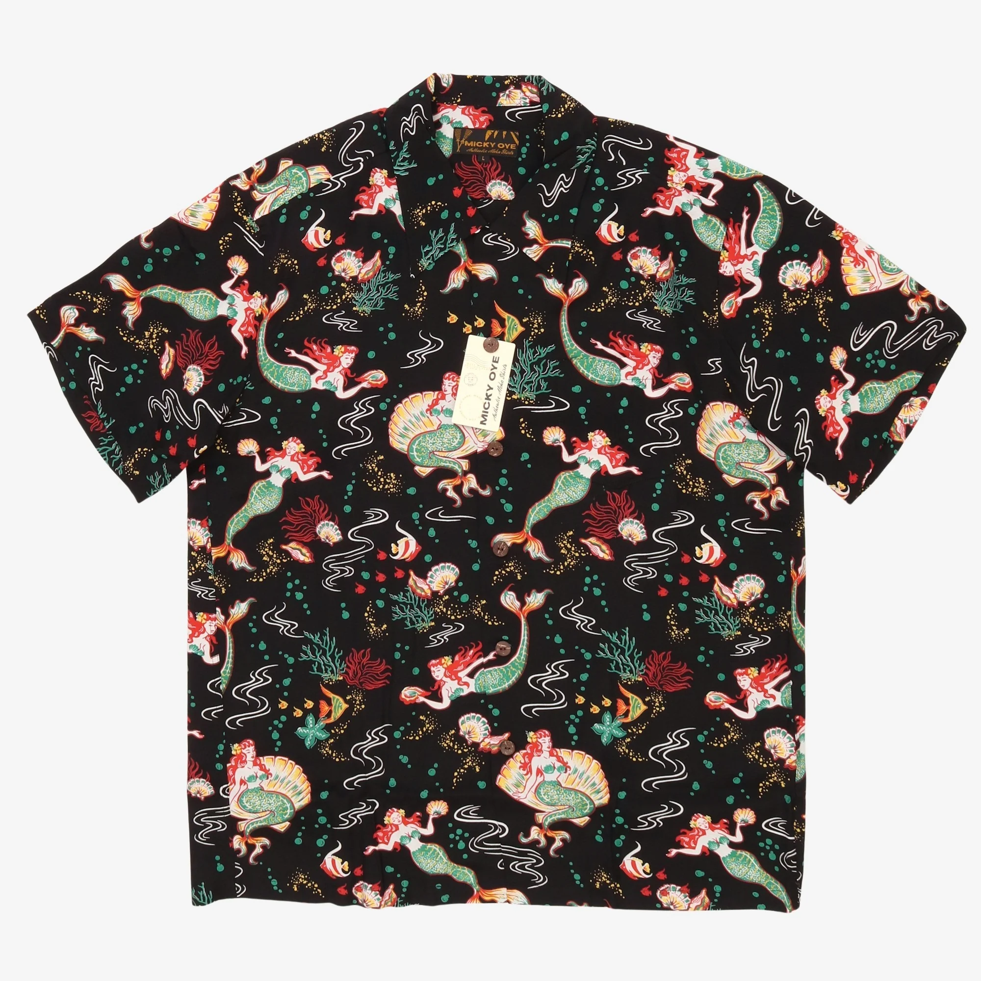 Mermaids Aloha Shirt SS