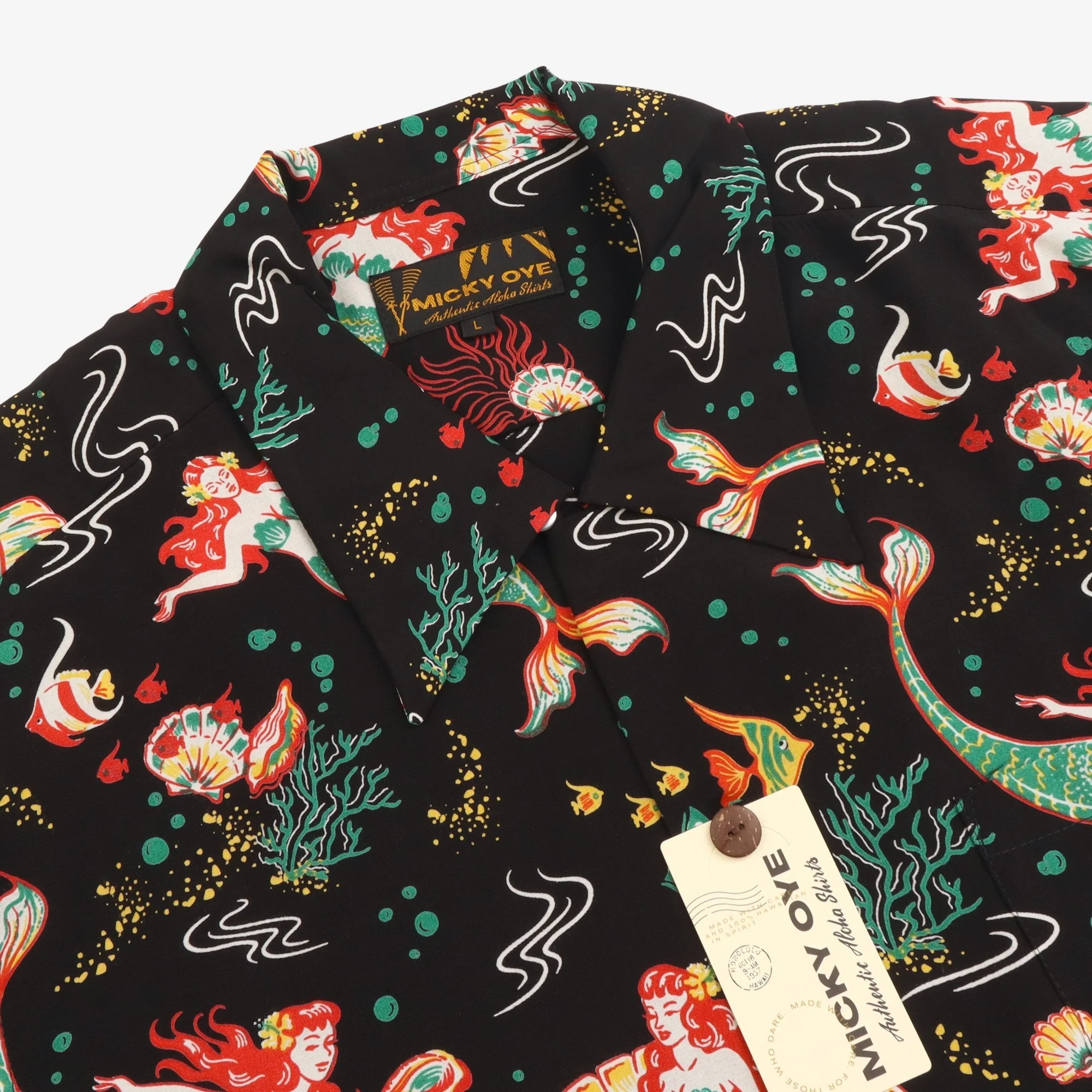 Mermaids Aloha Shirt SS - Image 3