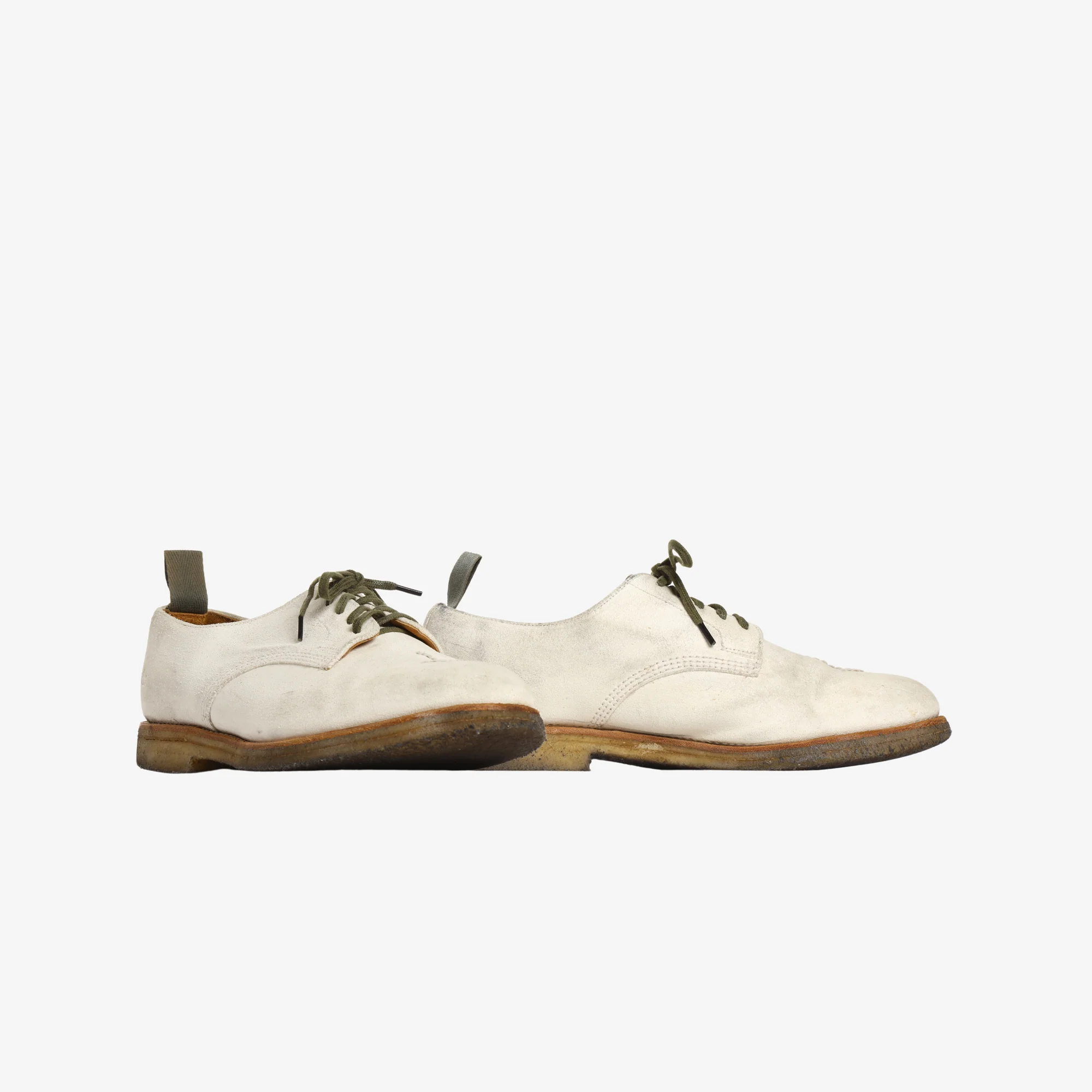 Military Suede Derby Shoes - Image 2