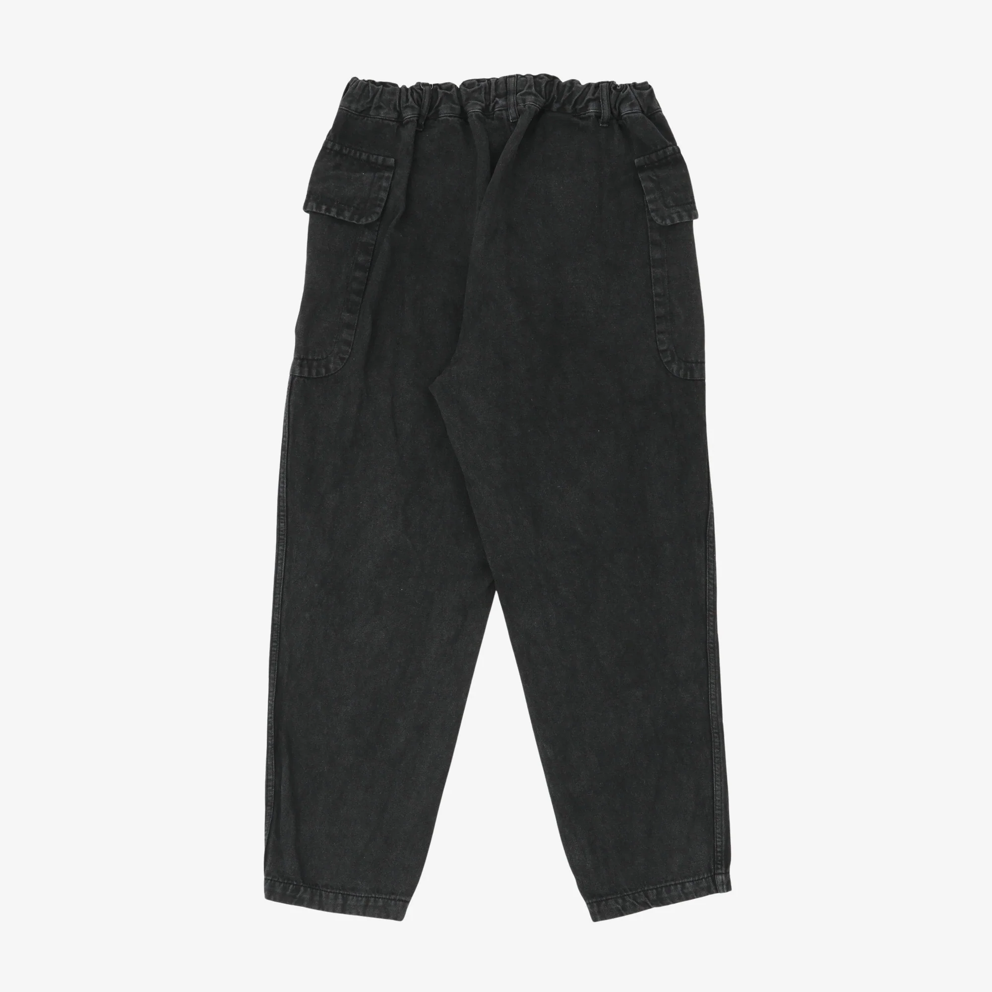 Military Denim Cargo Pants - Image 2