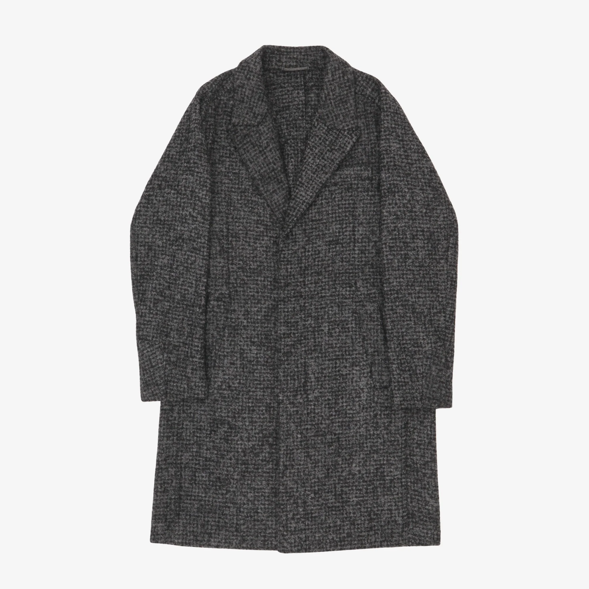 Mohair Blend Overcoat