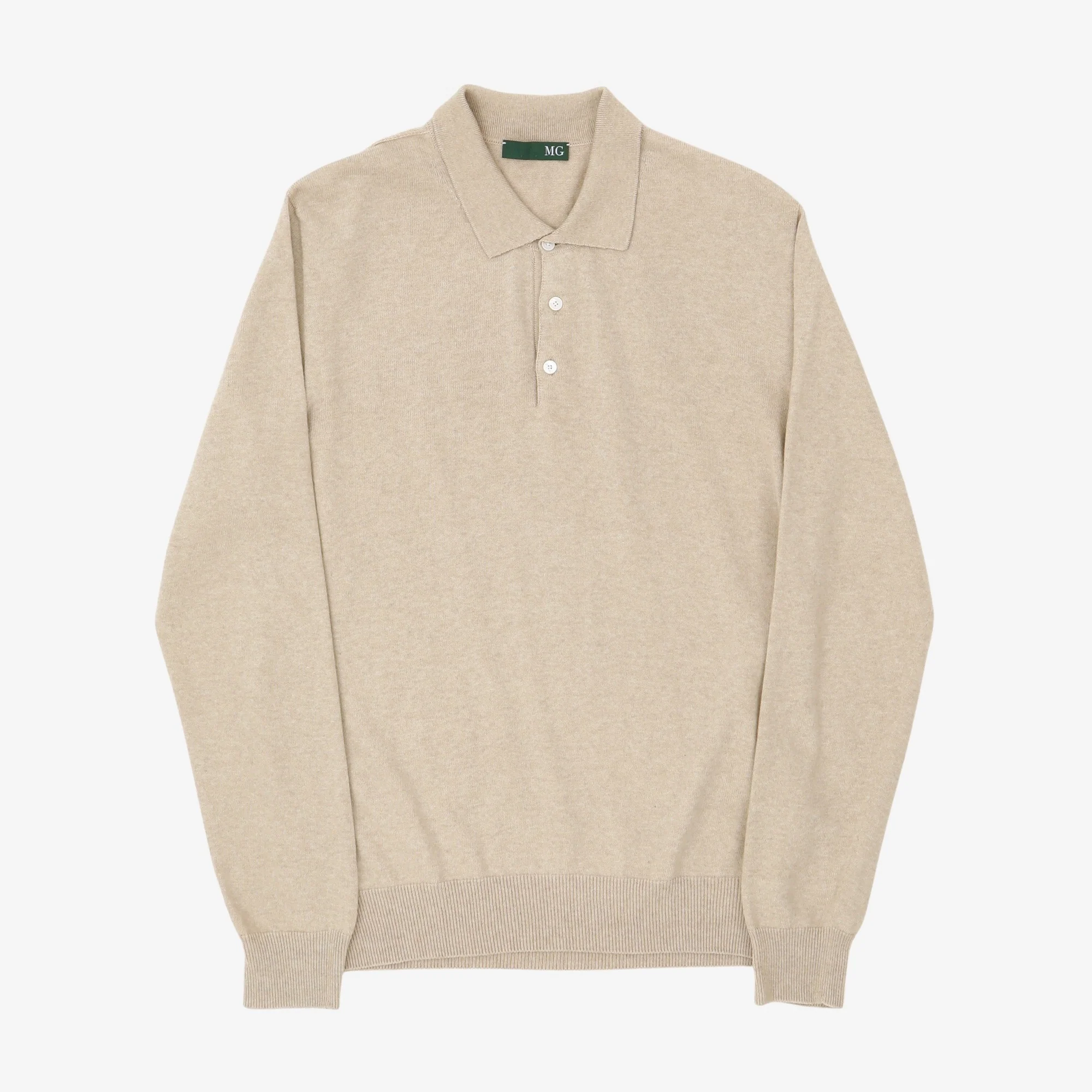 MTM Cashmere Blend LS Polo
