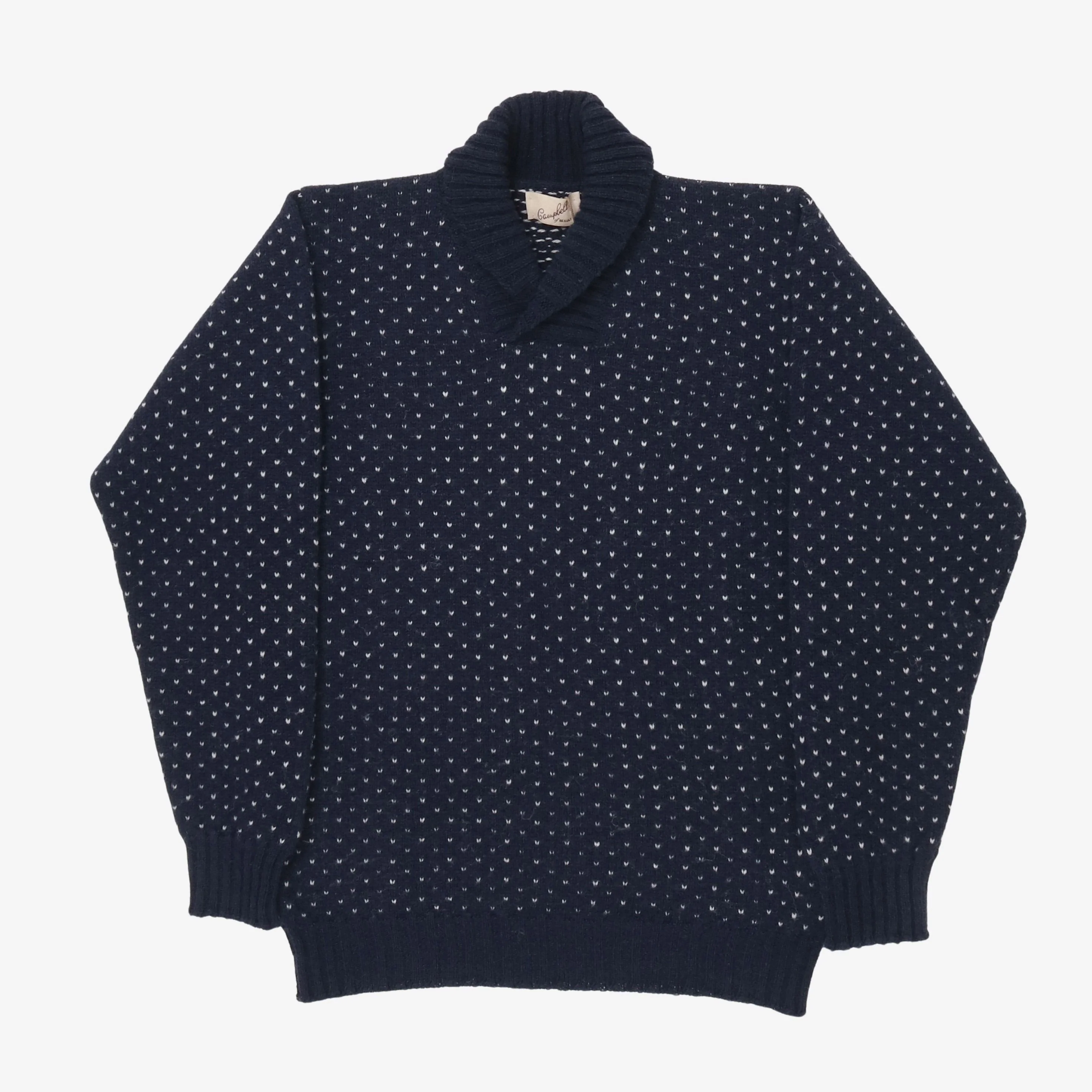 Nordic Shawl Sweater