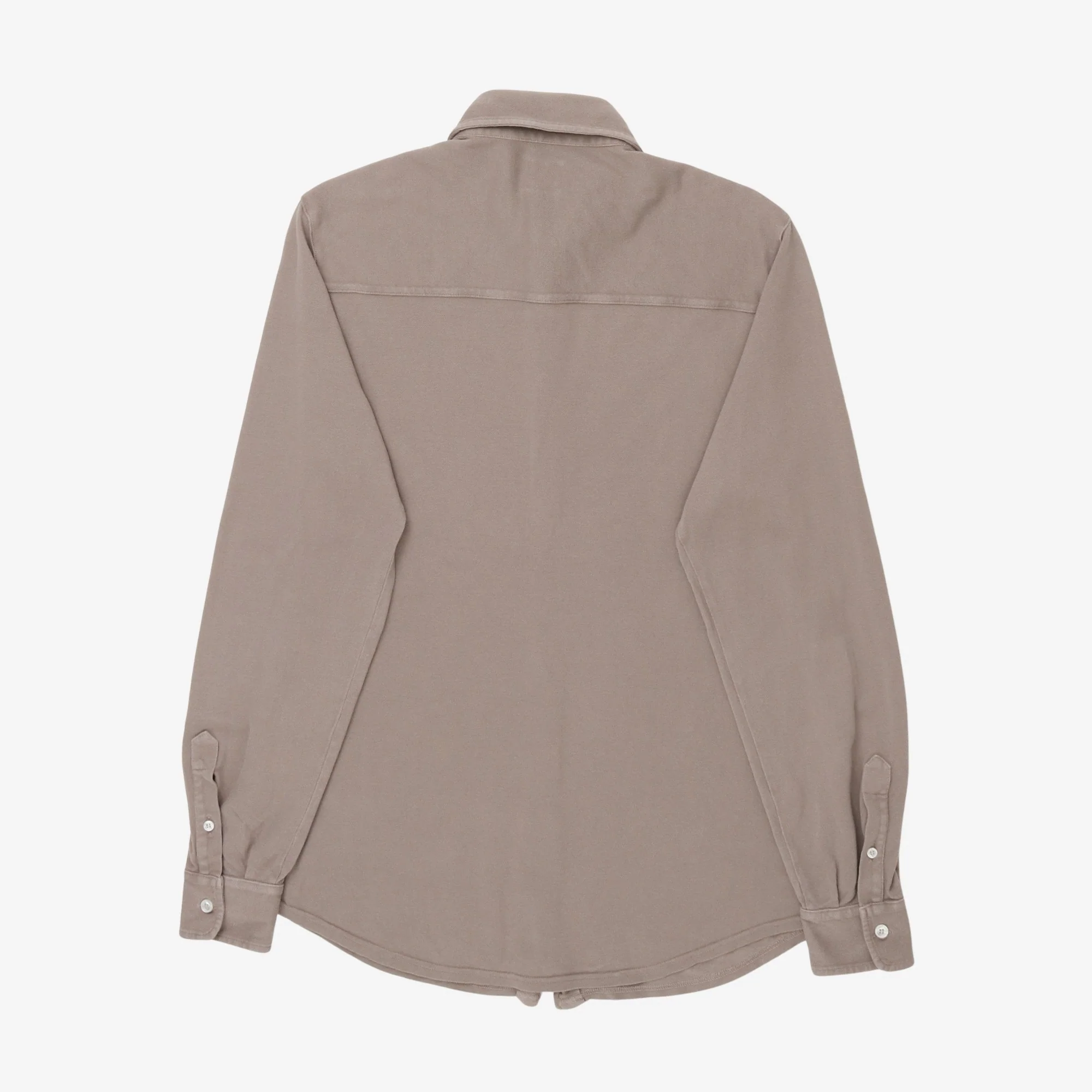 Open Collar Pique Shirt - Image 2