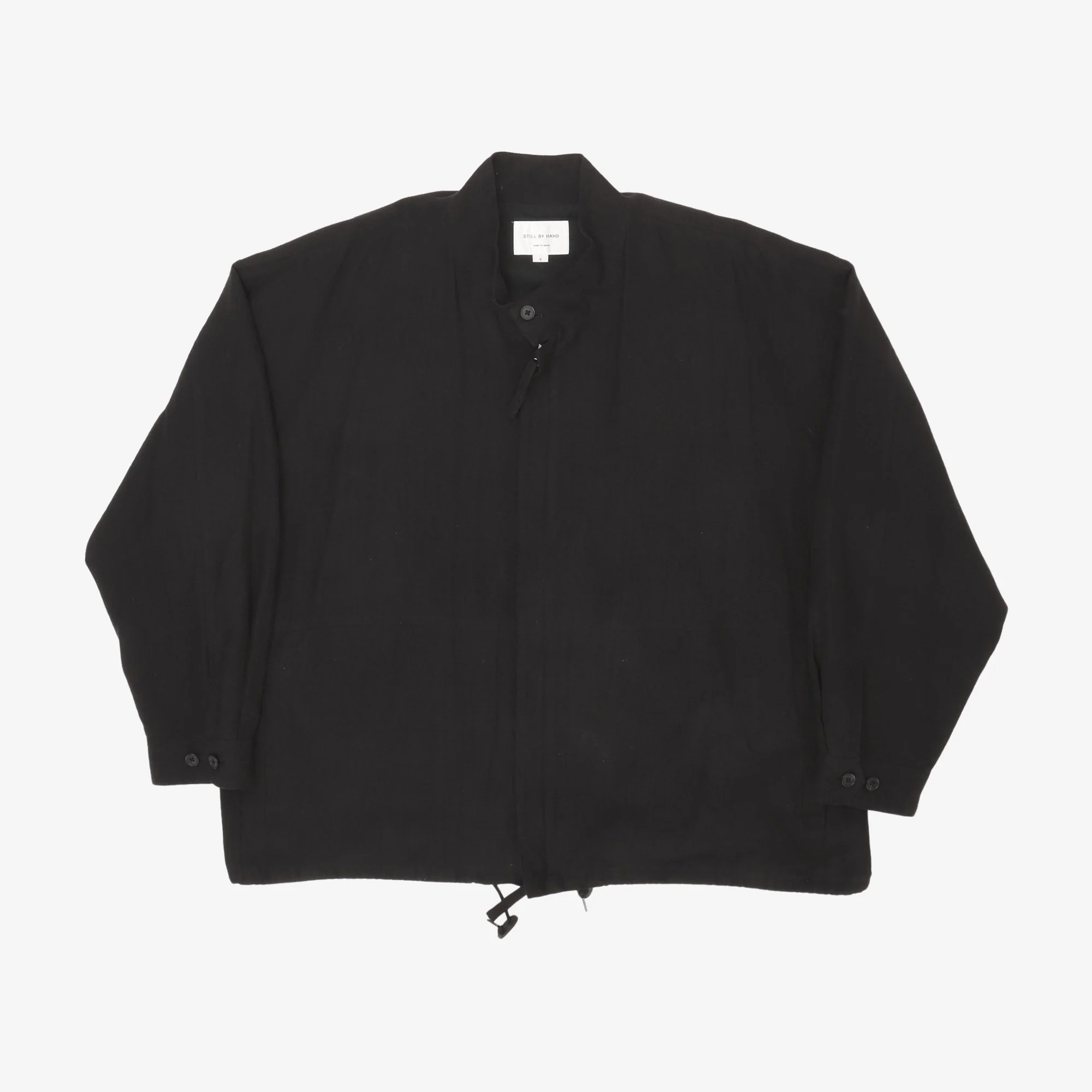 Peach Skin Linen Blouson