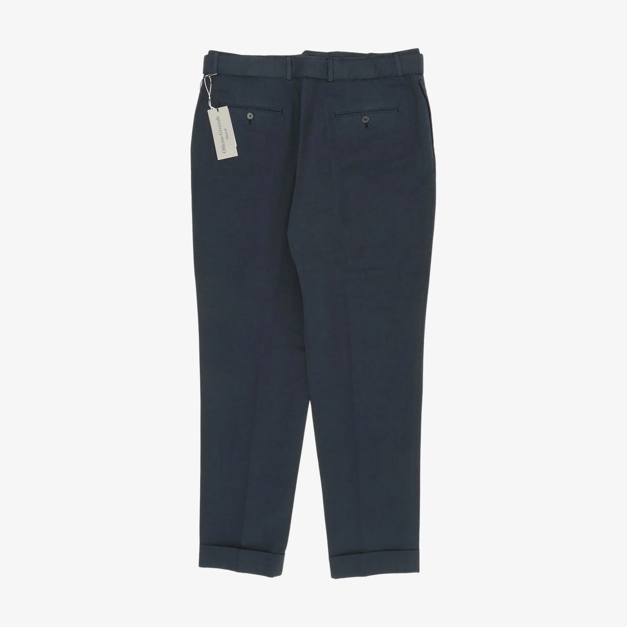 Pierre Pleated Trousers (36W X 31L) - Image 2