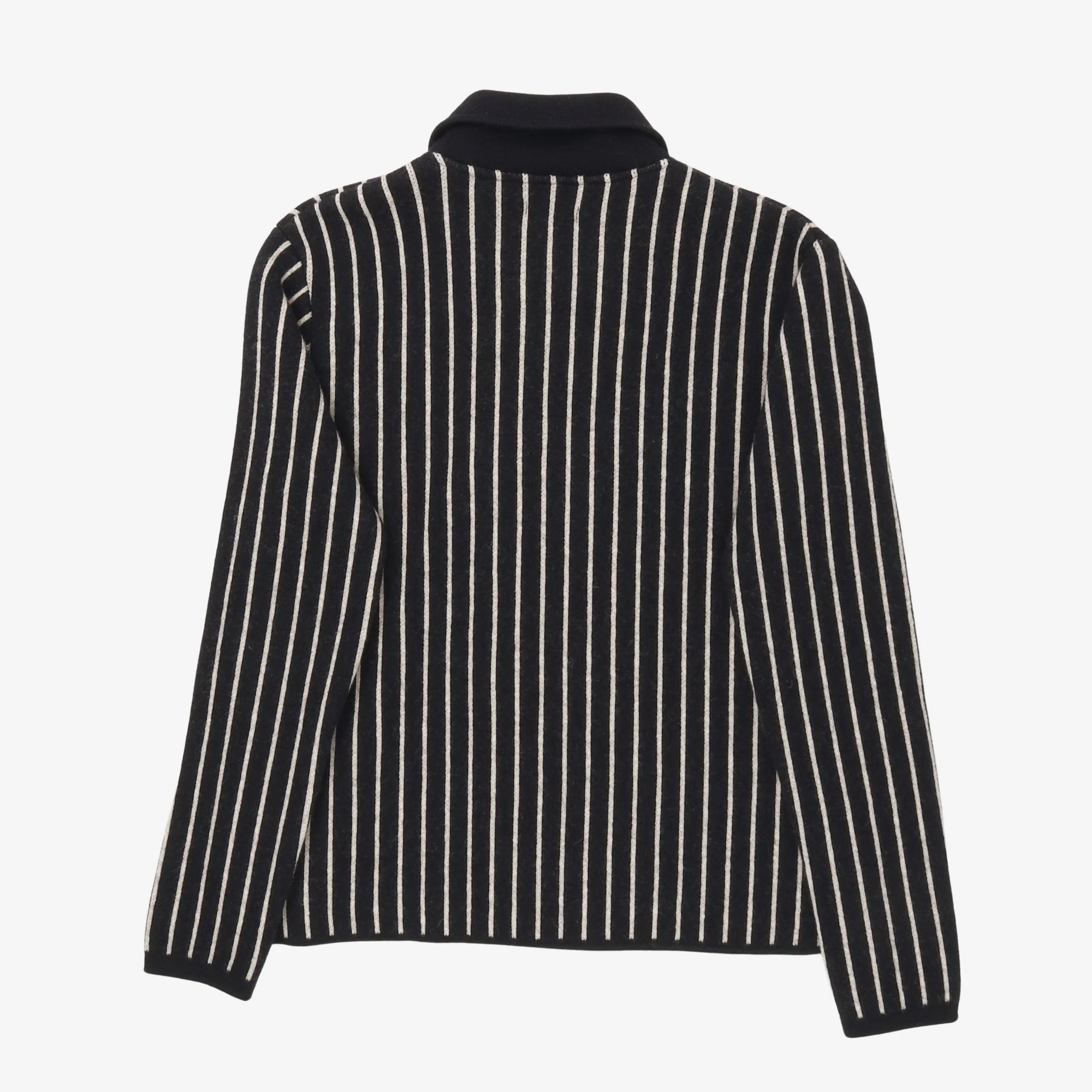 Pinstripe Wool DB Mac - Image 2