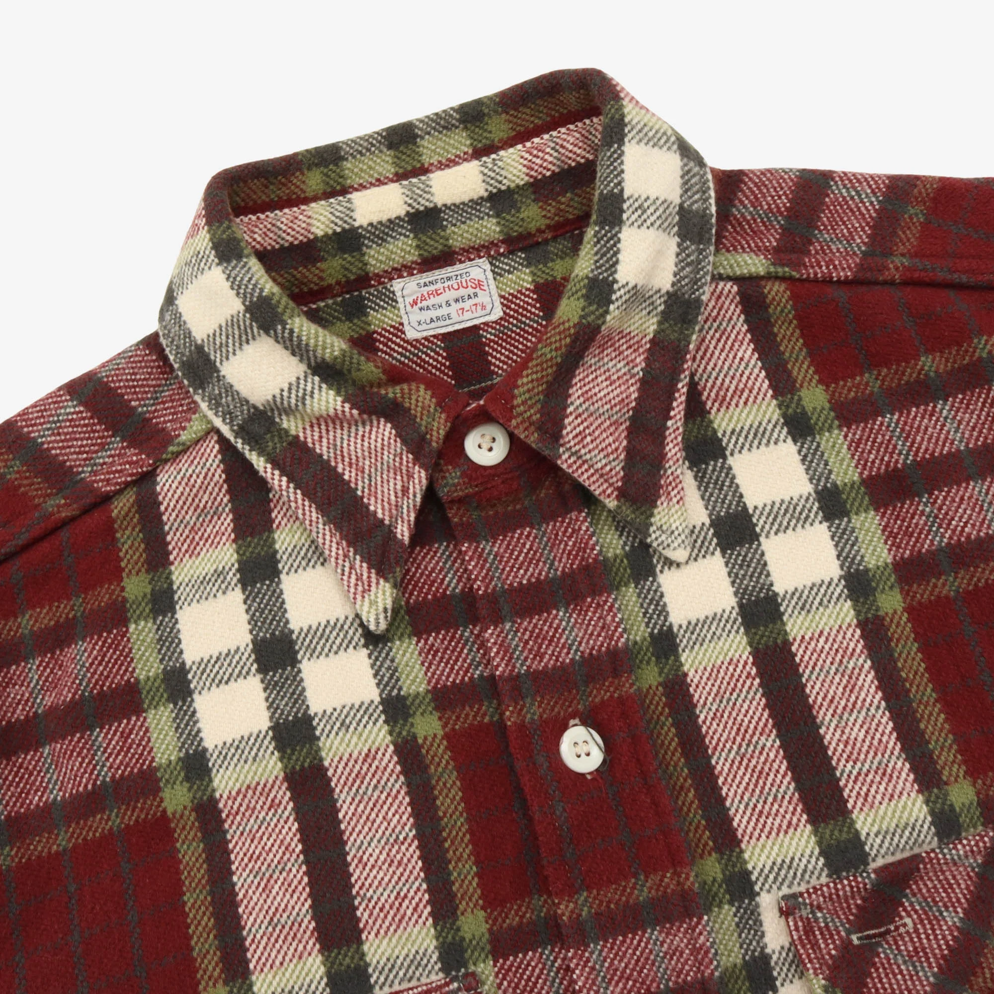 Plaid Flannel Shirt - Image 3