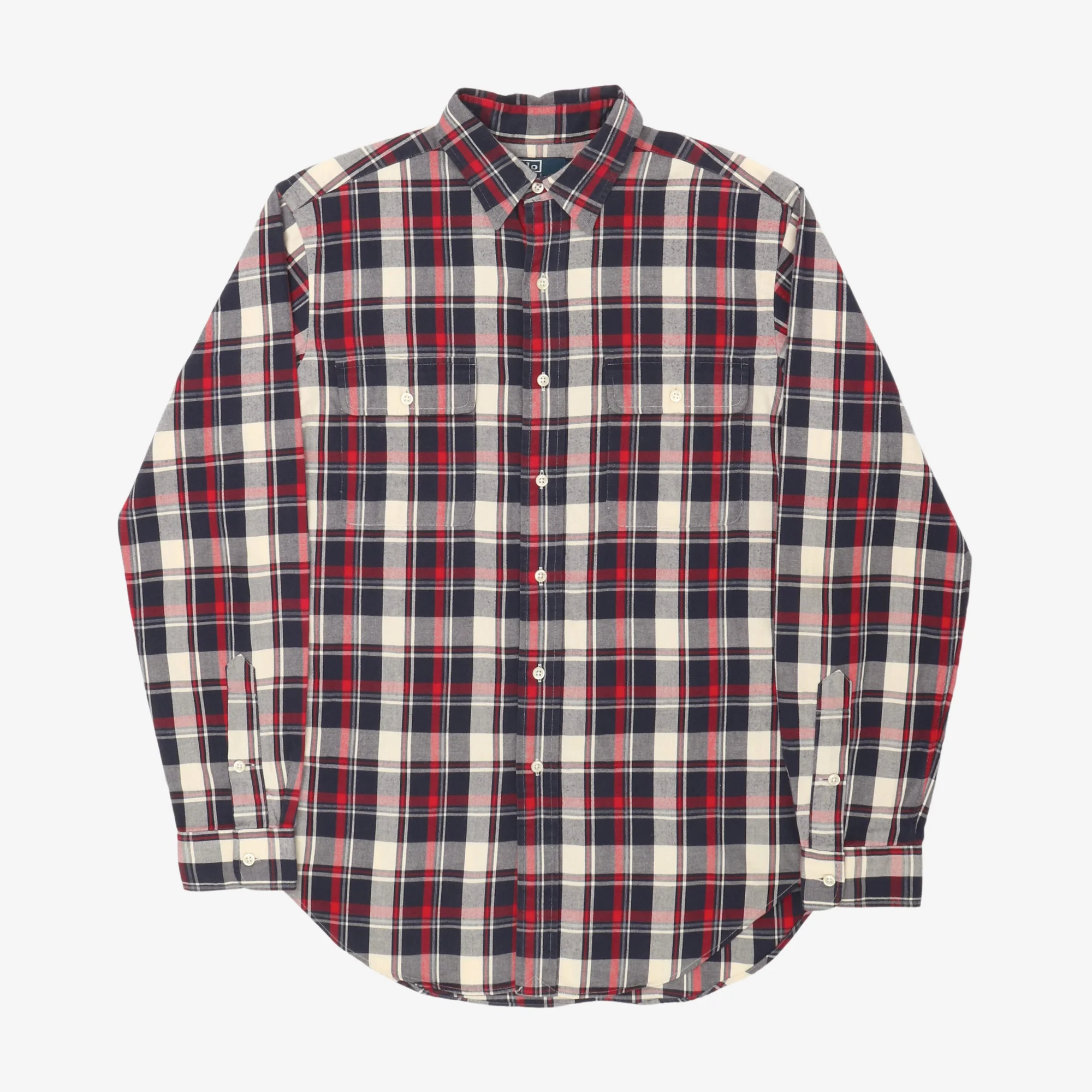 Plaid Flannel Work Shirt