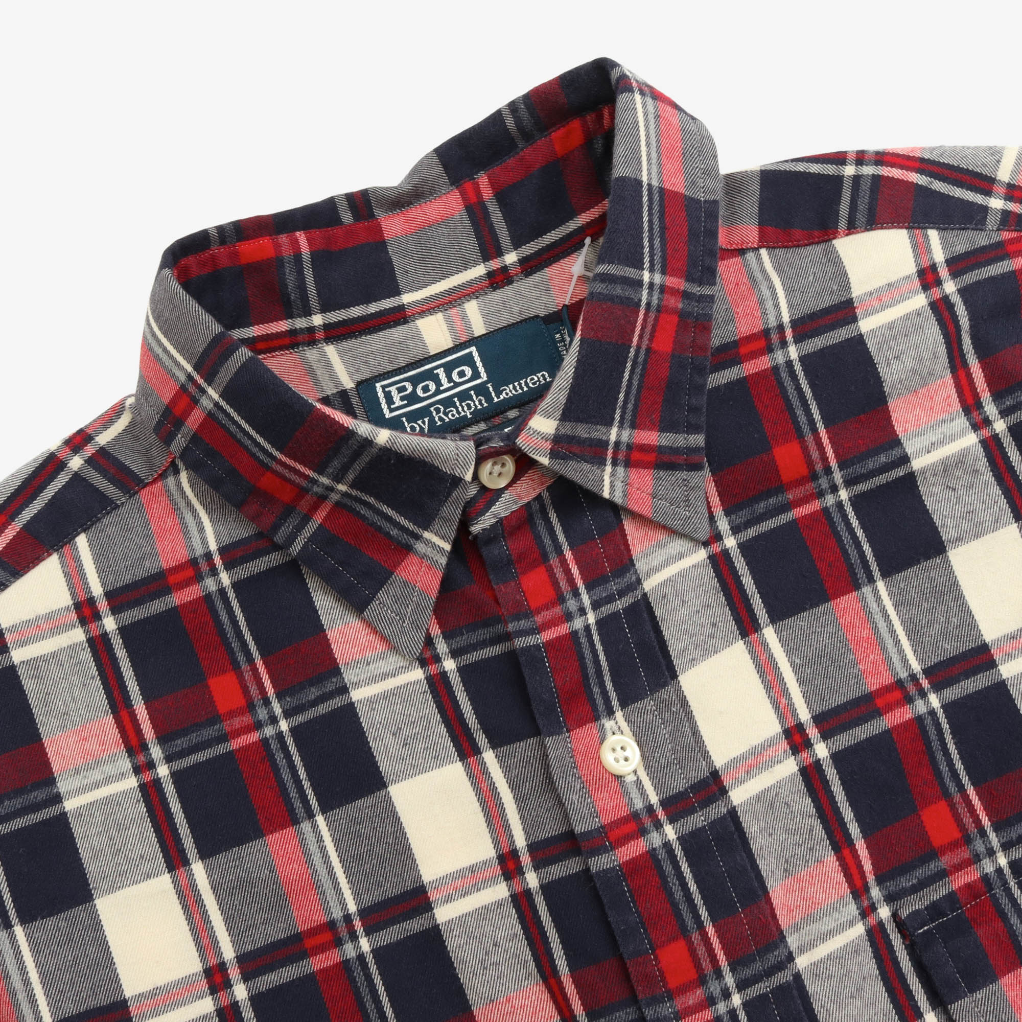 Plaid Flannel Work Shirt - Image 3