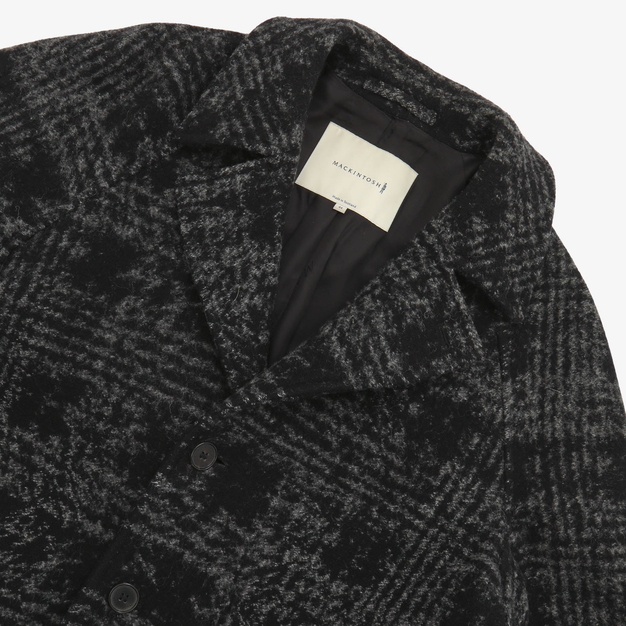 Plaid Raglan Coat - Image 3