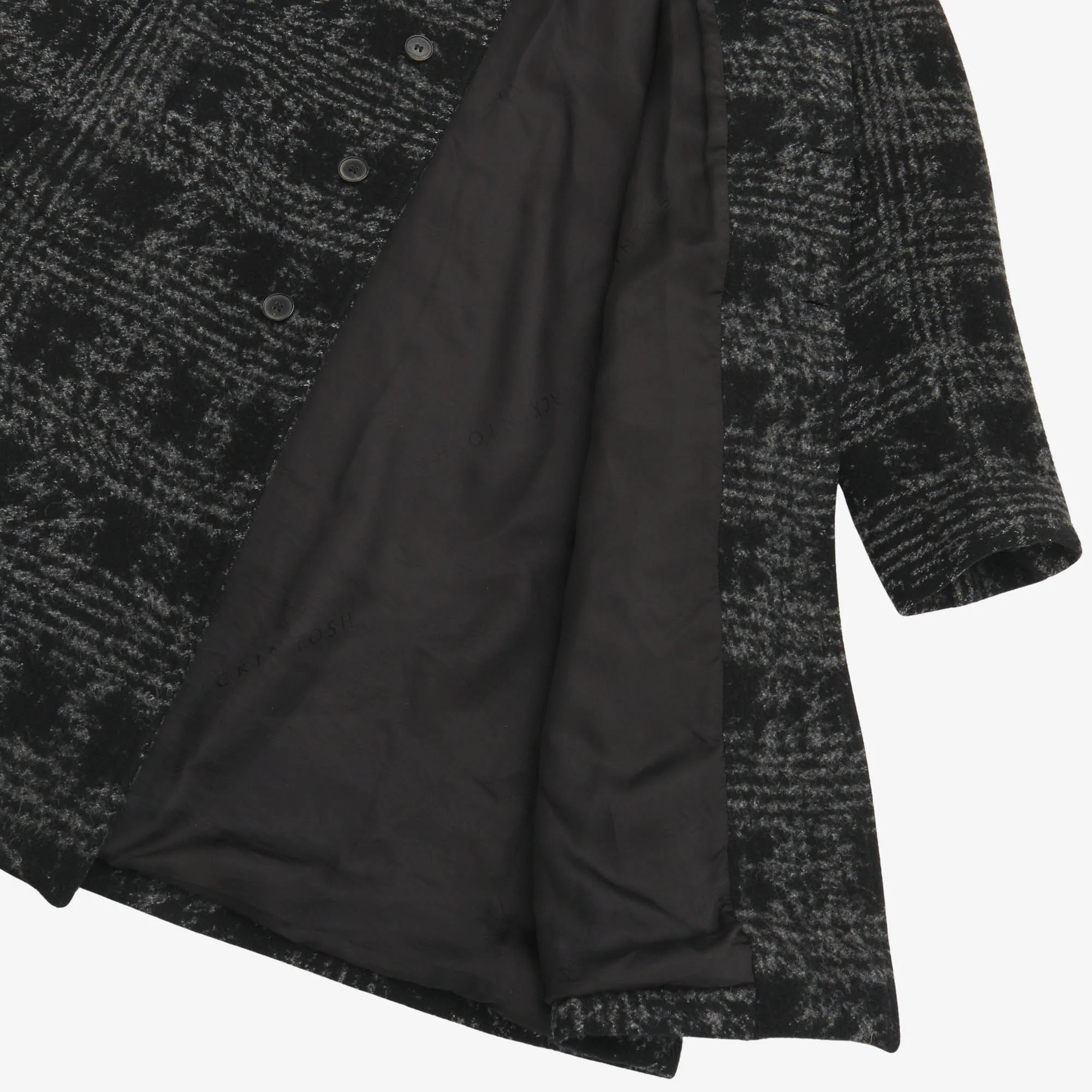 Plaid Raglan Coat - Image 4