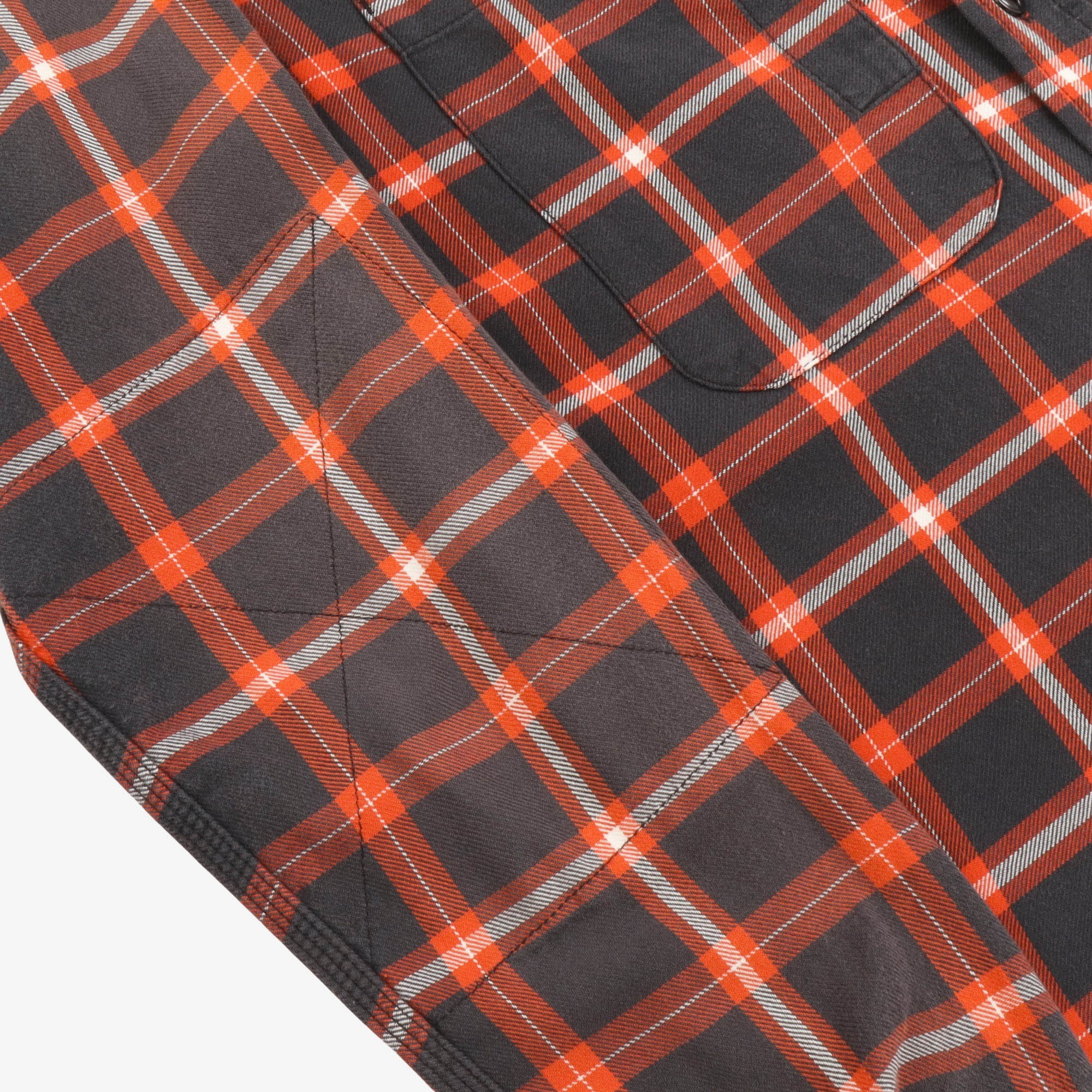 Plaid Work Flannel Shirt - Image 3