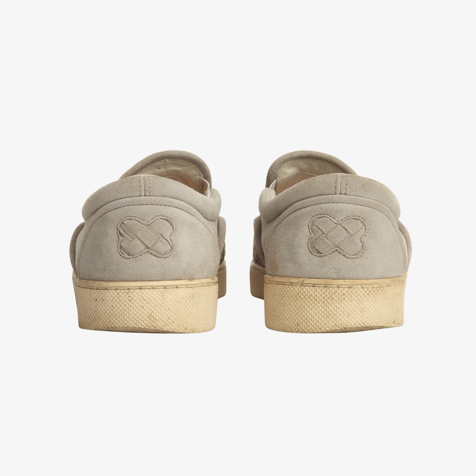 Pleated Suede Slip On - Image 3