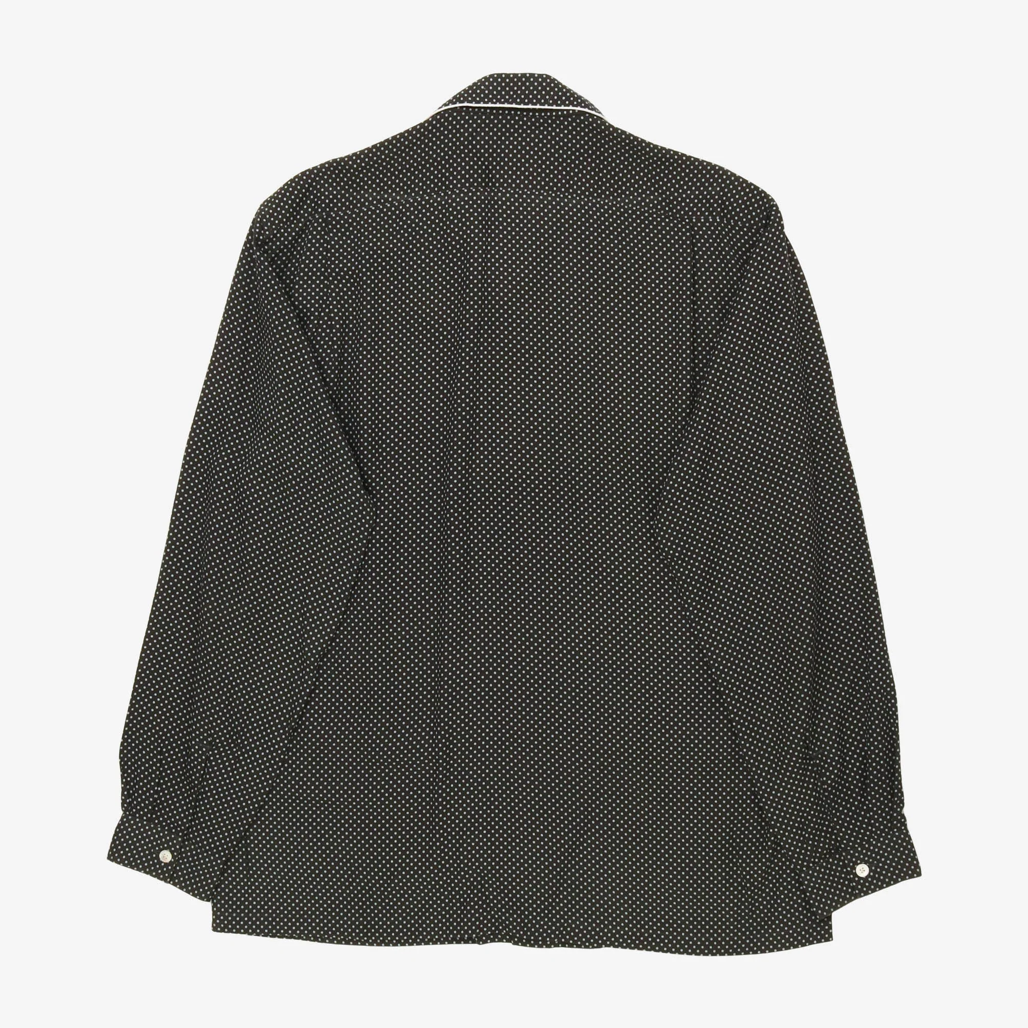 Polka Dot Tencel Shirt - Image 2