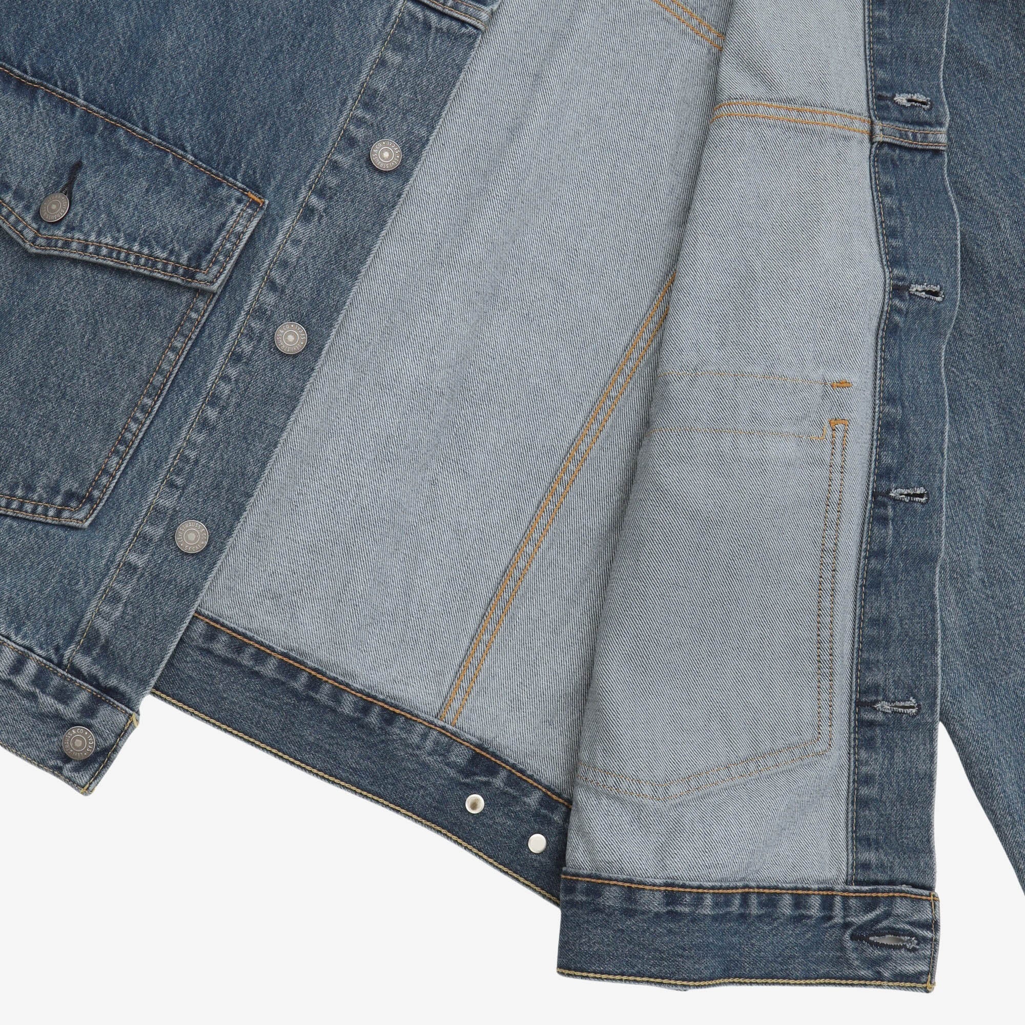 Patch Pocket Trucker Jacket - Image 4