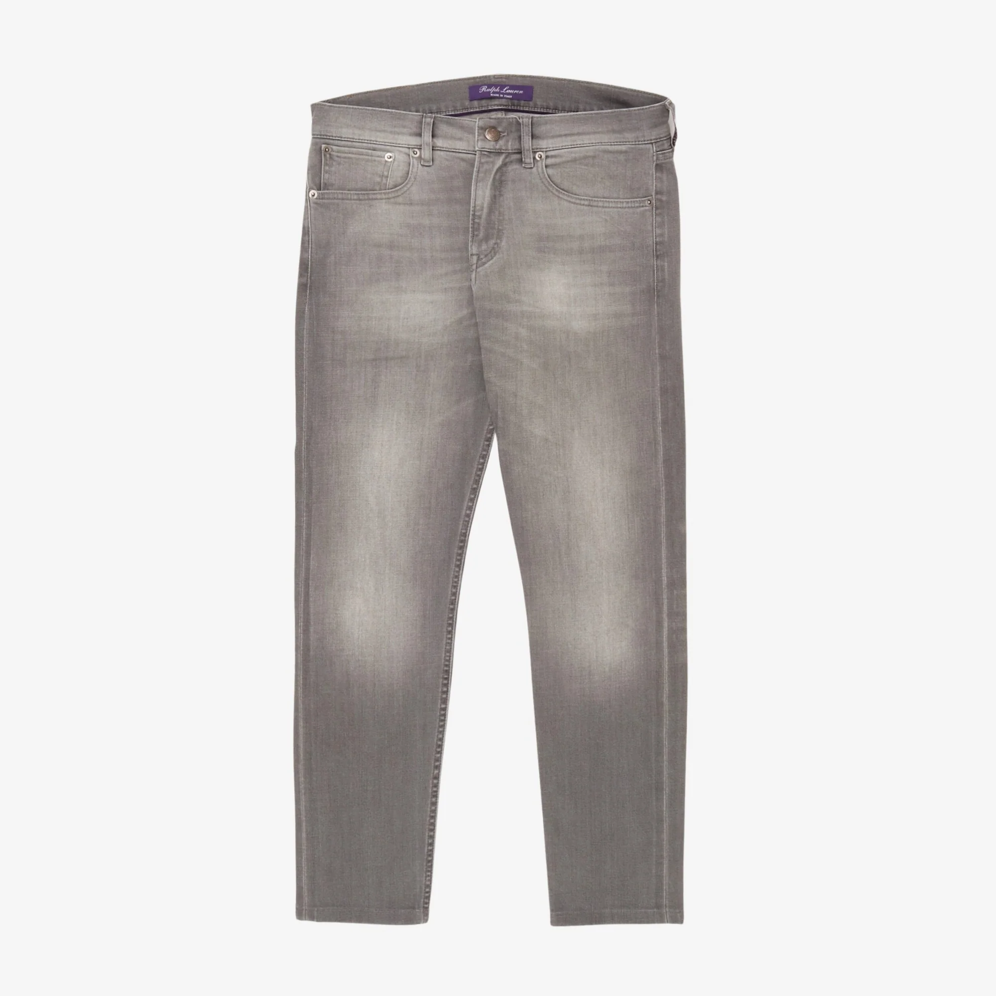 Purple Label Slim Fit Faded Denim