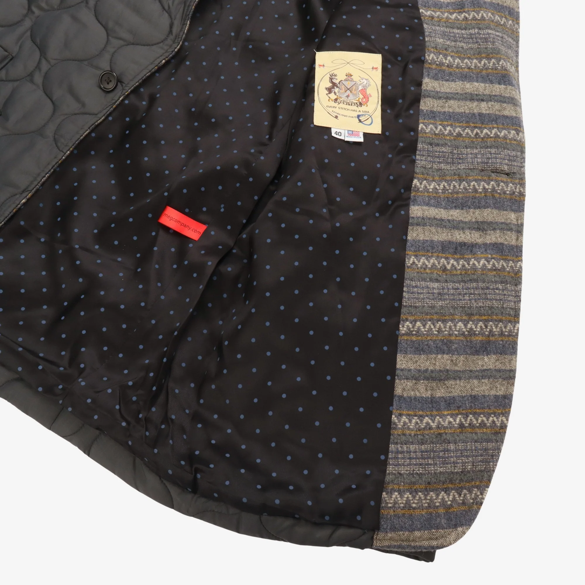 Quilted Blazer Jacket - Image 4
