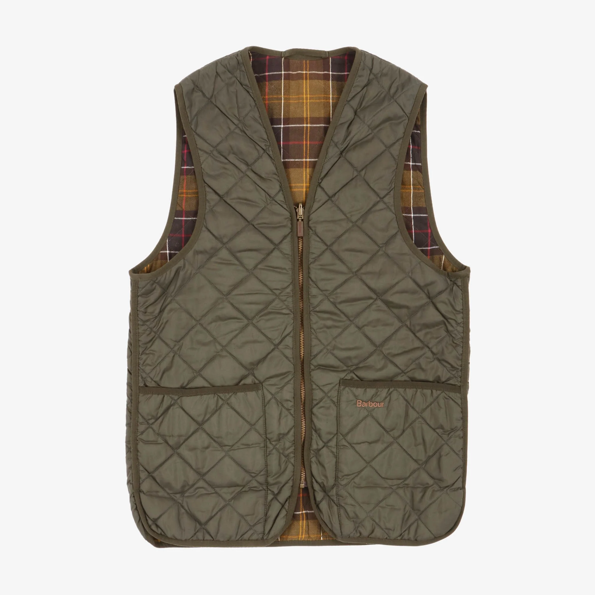 Quilted Waistcoat Zip Liner