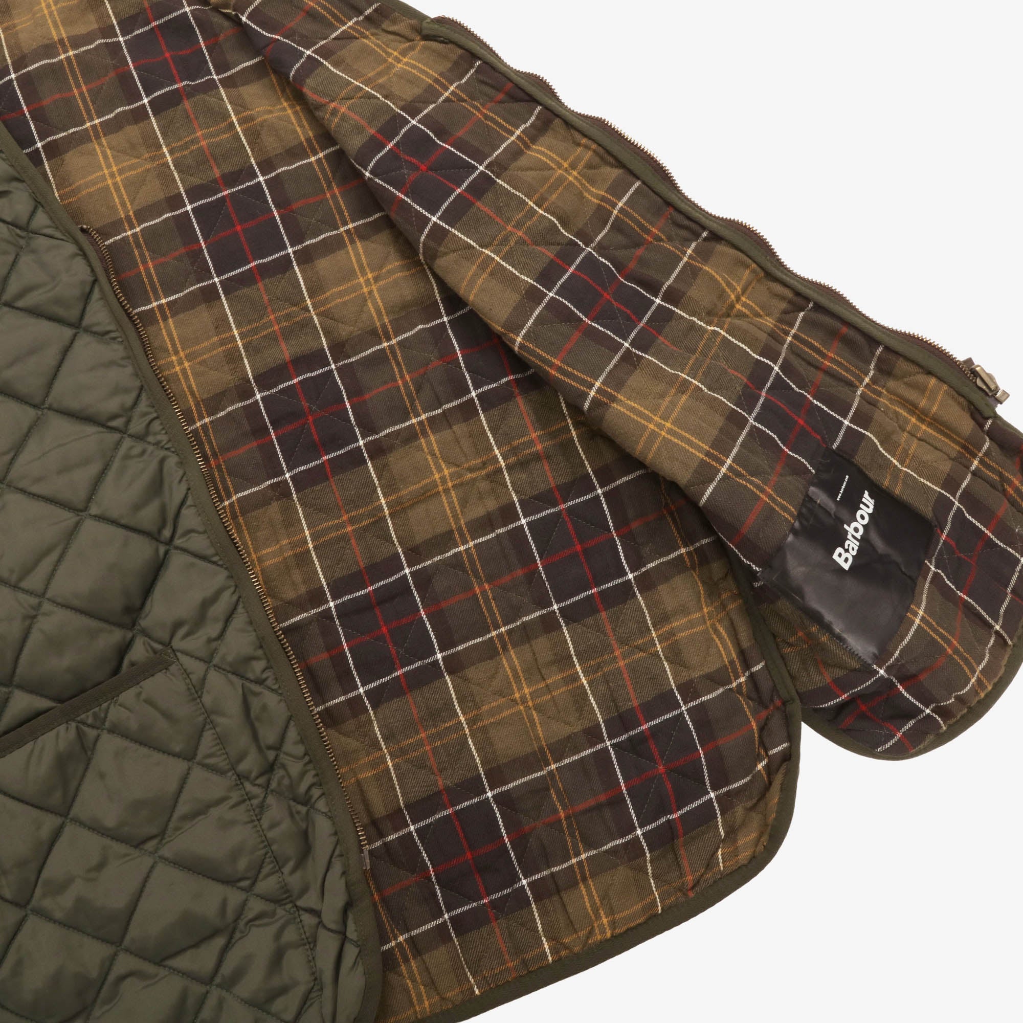 Quilted Waistcoat Zip Liner - Image 4