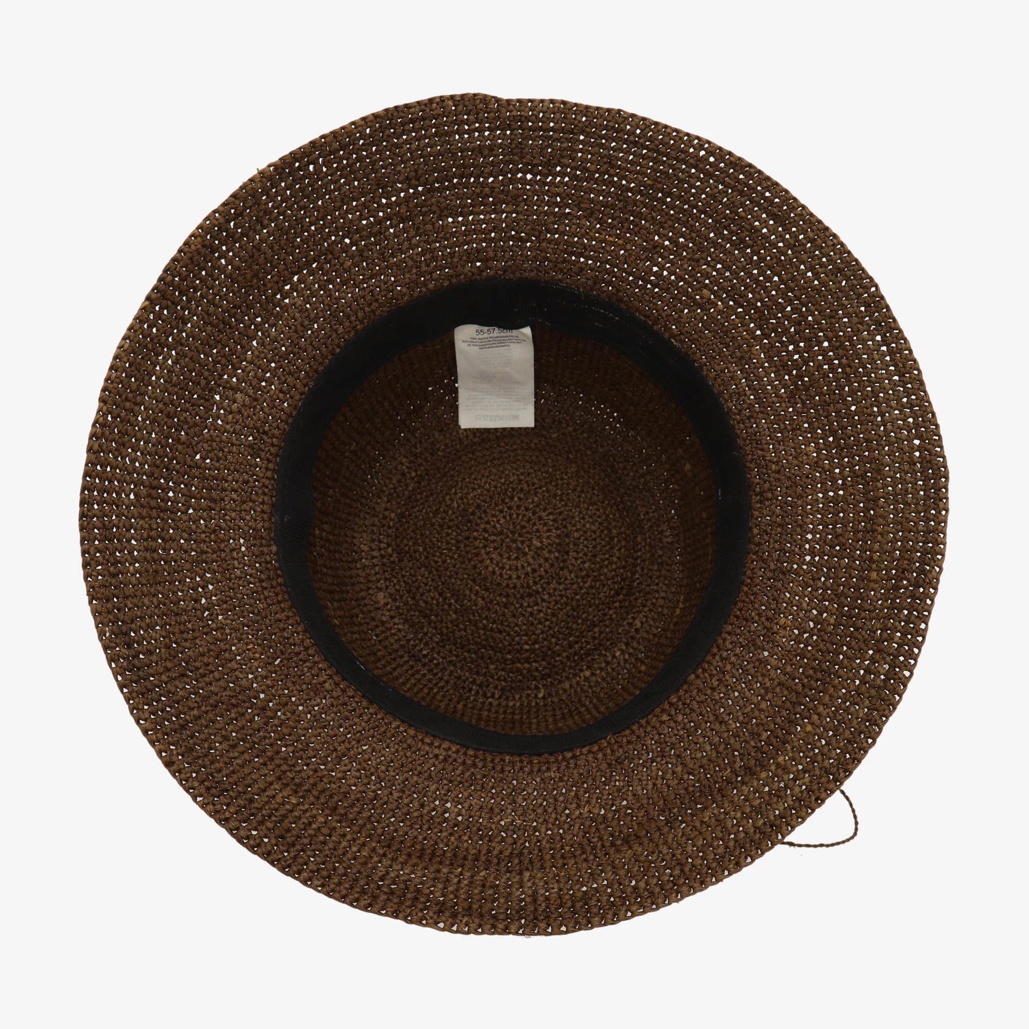 Raffia Foldable Sun Hat - Image 3